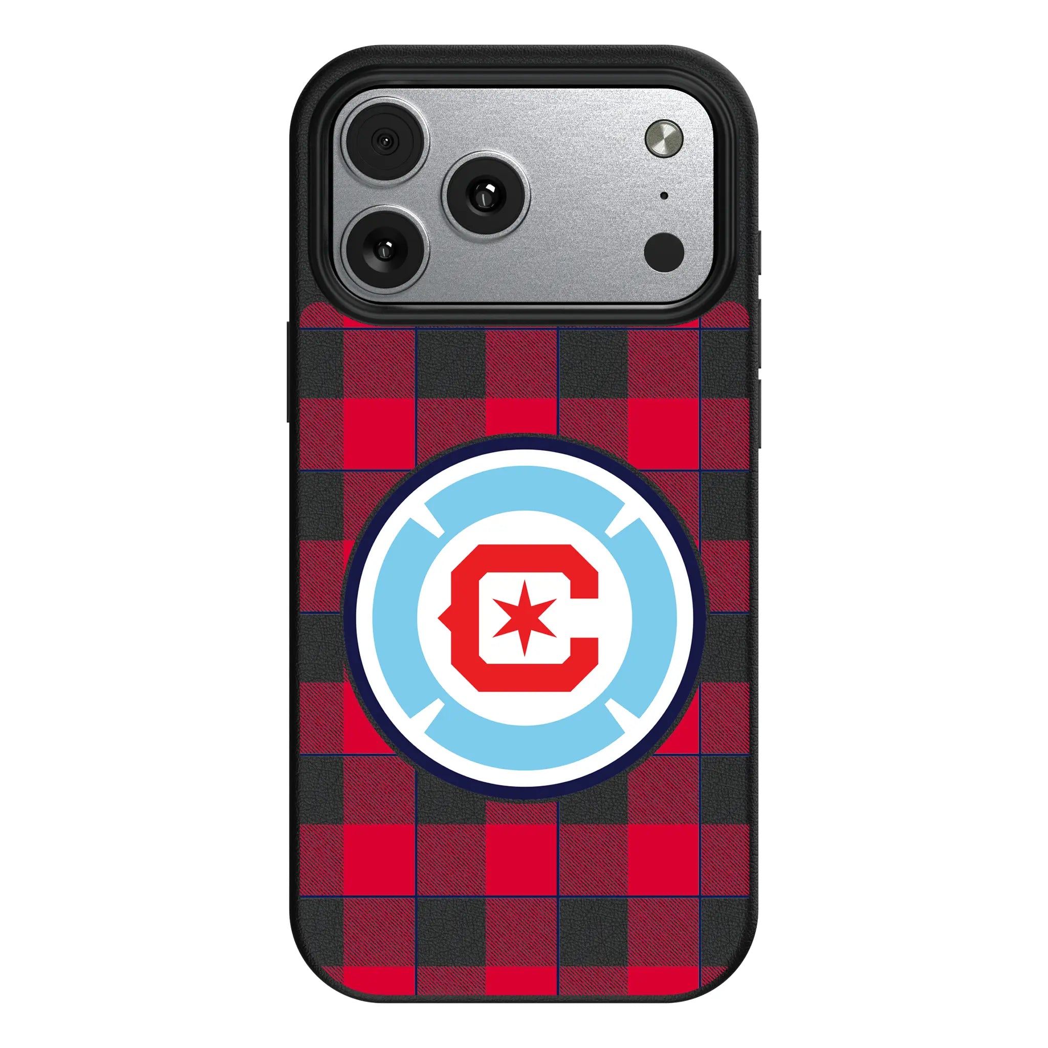 Chicago Fire Plaid iPhone MagSafe Compatible Phone Case for Apple iPhone#Device_iPhone 17 Pro Max