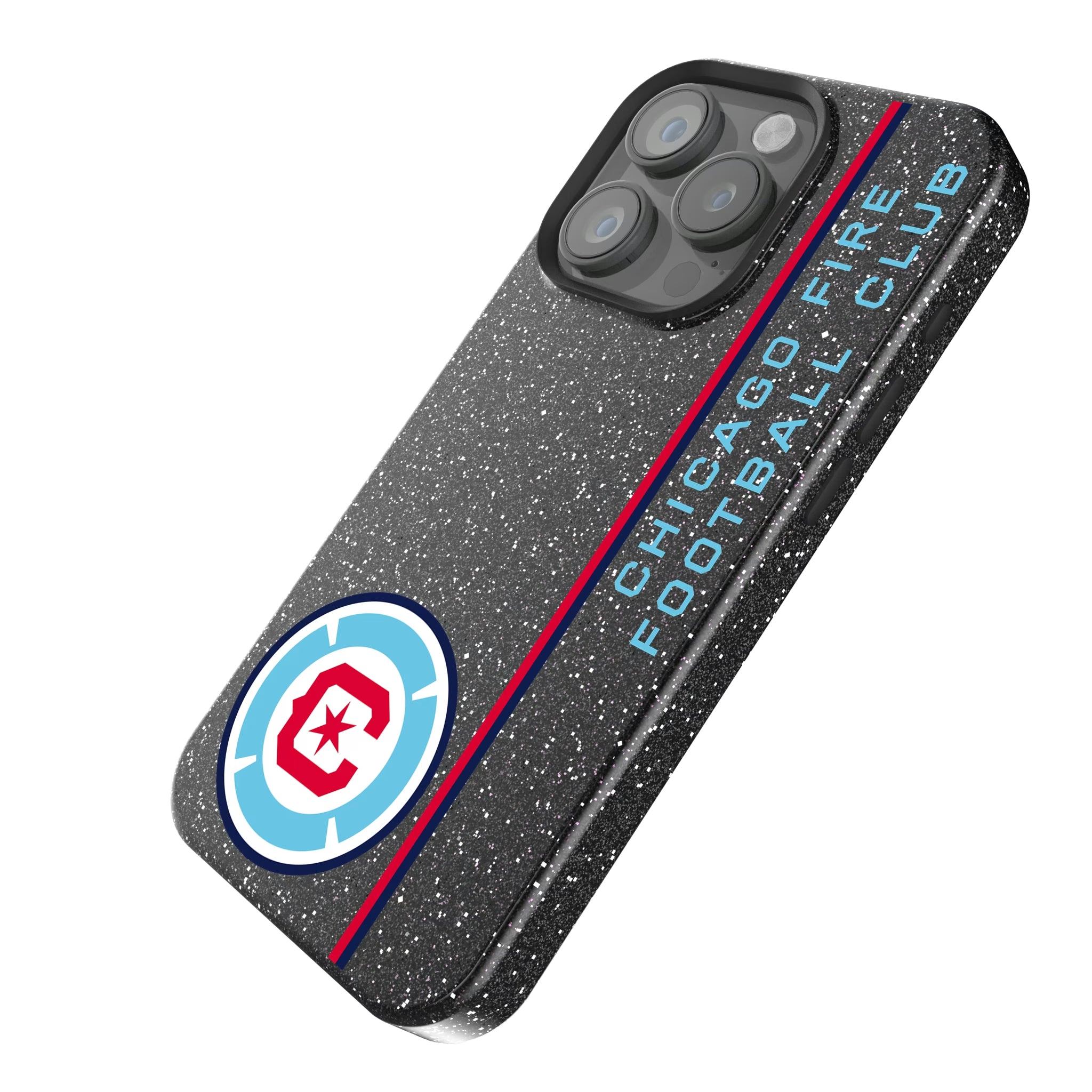Chicago Fire Sidebar iPhone Bling Phone Case for Apple iPhone - Isometric View