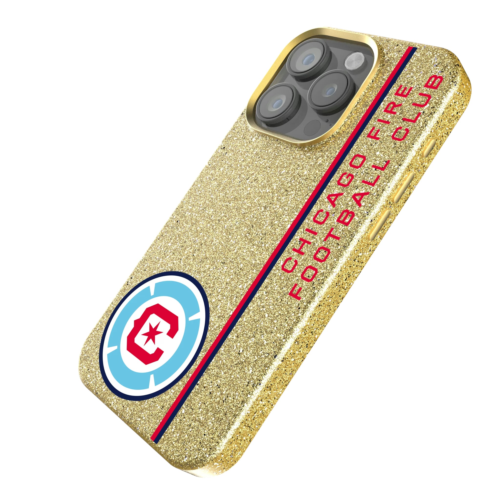Chicago Fire Sidebar iPhone Bling Phone Case for Apple iPhone - Isometric View