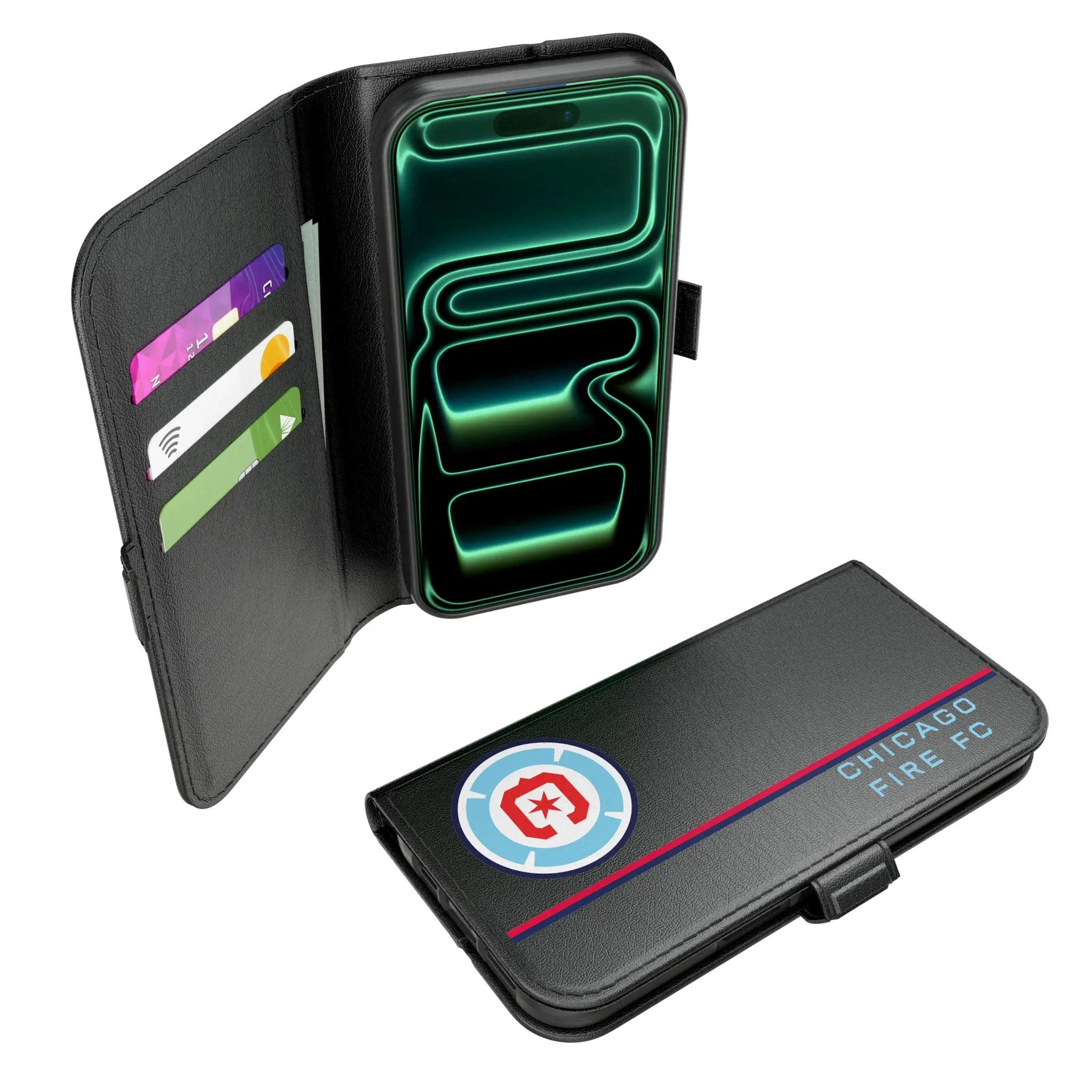 Chicago Fire Sidebar iPhone Folio Phone Case for Apple iPhone#Device_iPhone 17
