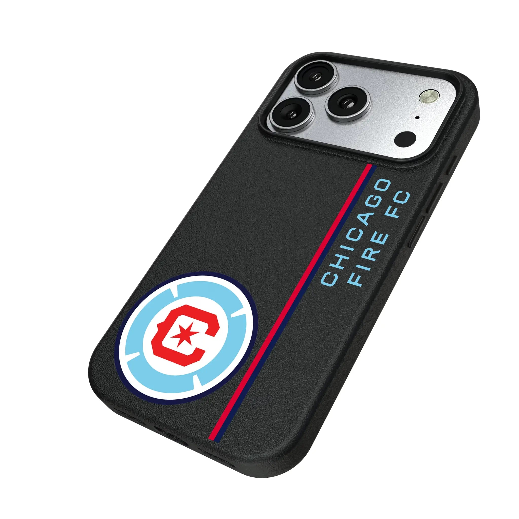 Chicago Fire Sidebar iPhone MagSafe Compatible Phone Case for Apple iPhone - Isometric View#Device_iPhone 17 Pro