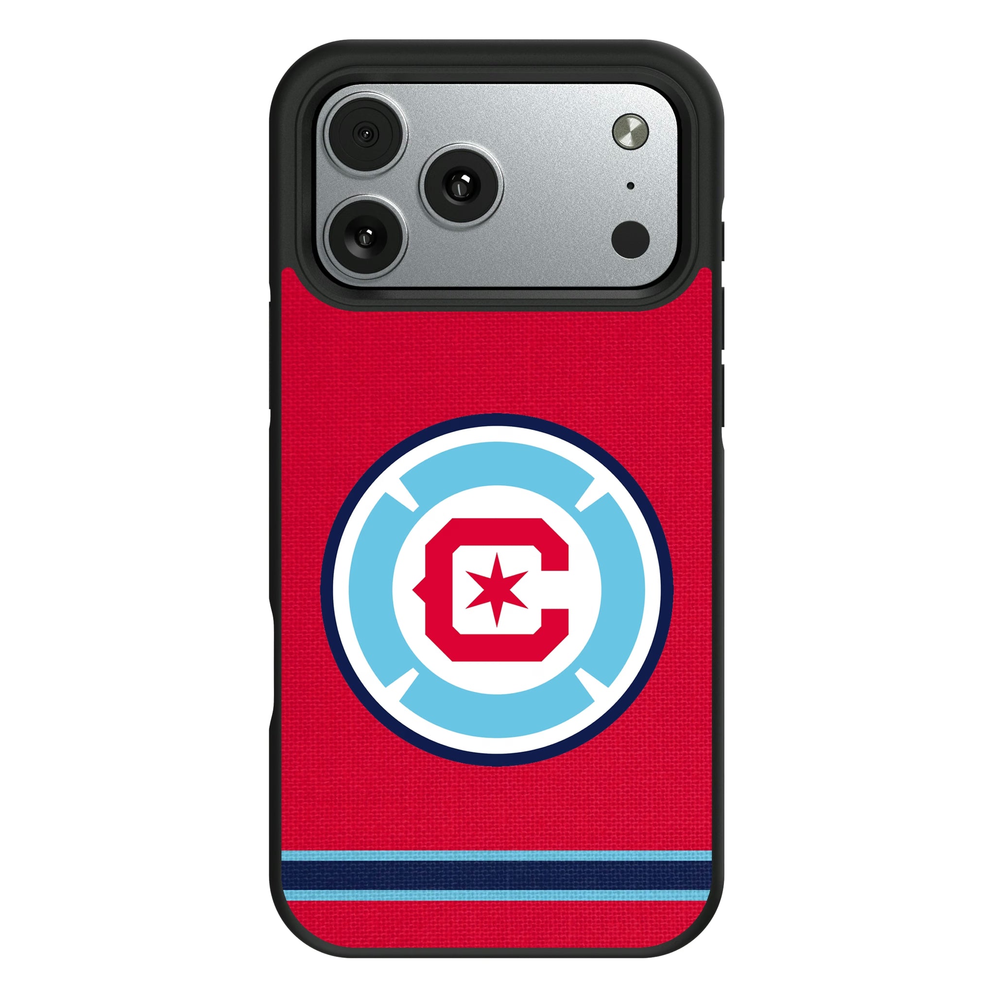 Chicago Fire Stripe iPhone Bump Phone Case for Apple iPhone#Device_iPhone 17 Pro Max