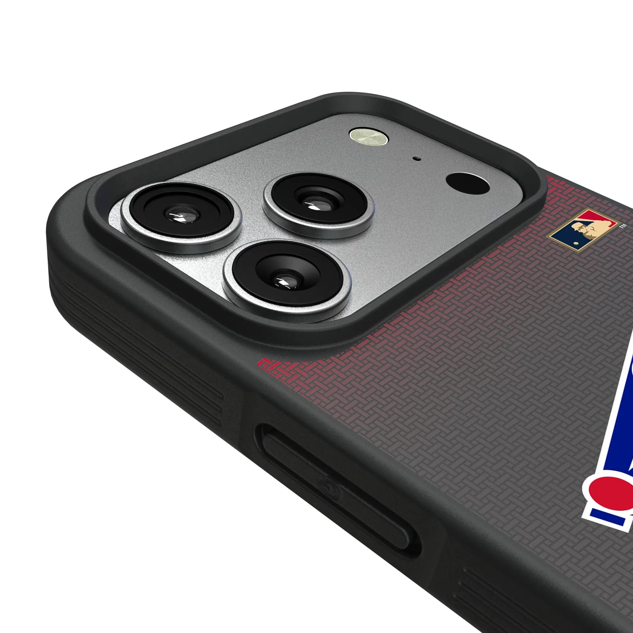 Chicago White Sox 1976-1981 - Cooperstown Collection Linen iPhone Bump Phone Case for Apple iPhone - Detail#Device_iPhone 17 Pro