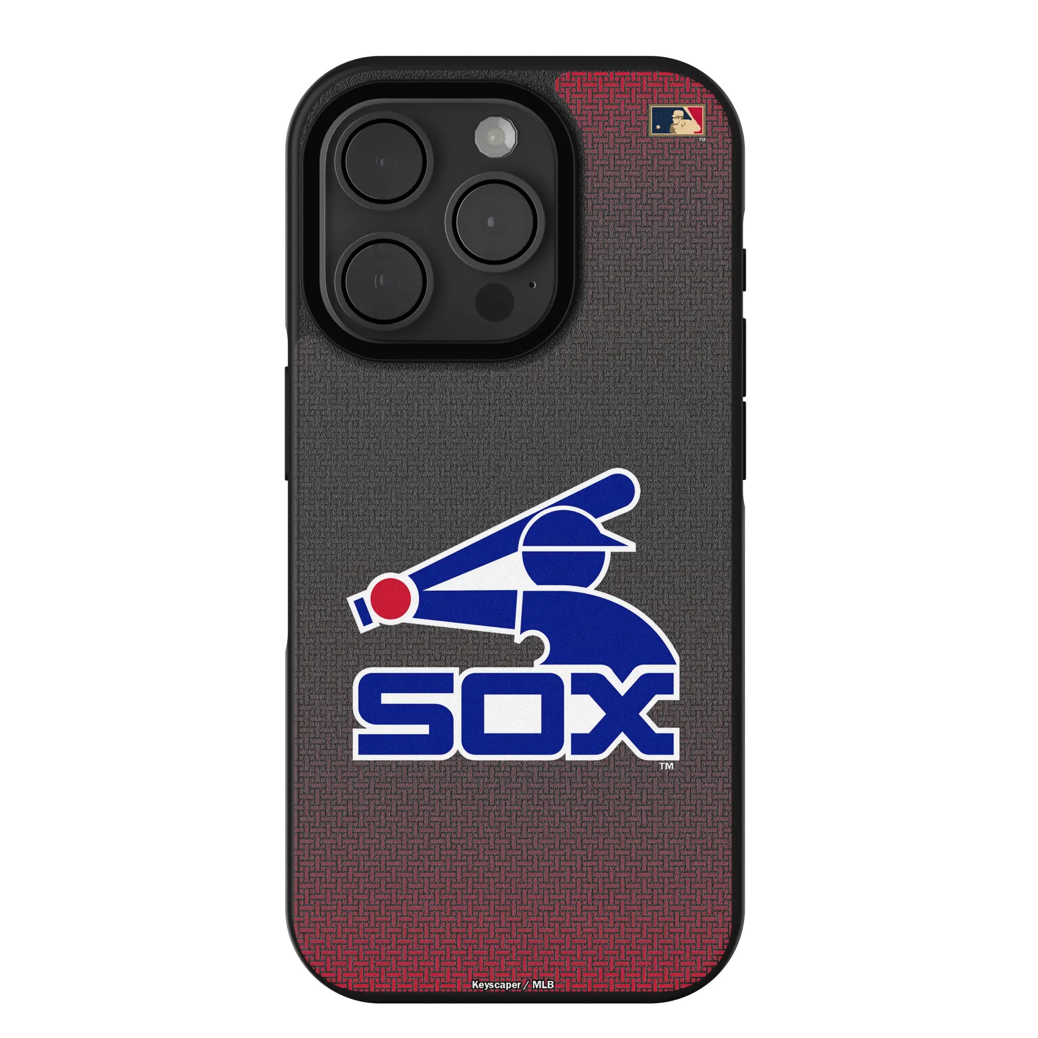 Chicago White Sox 1976-1981 - Cooperstown Collection Linen iPhone Bump Phone Case for Apple iPhone