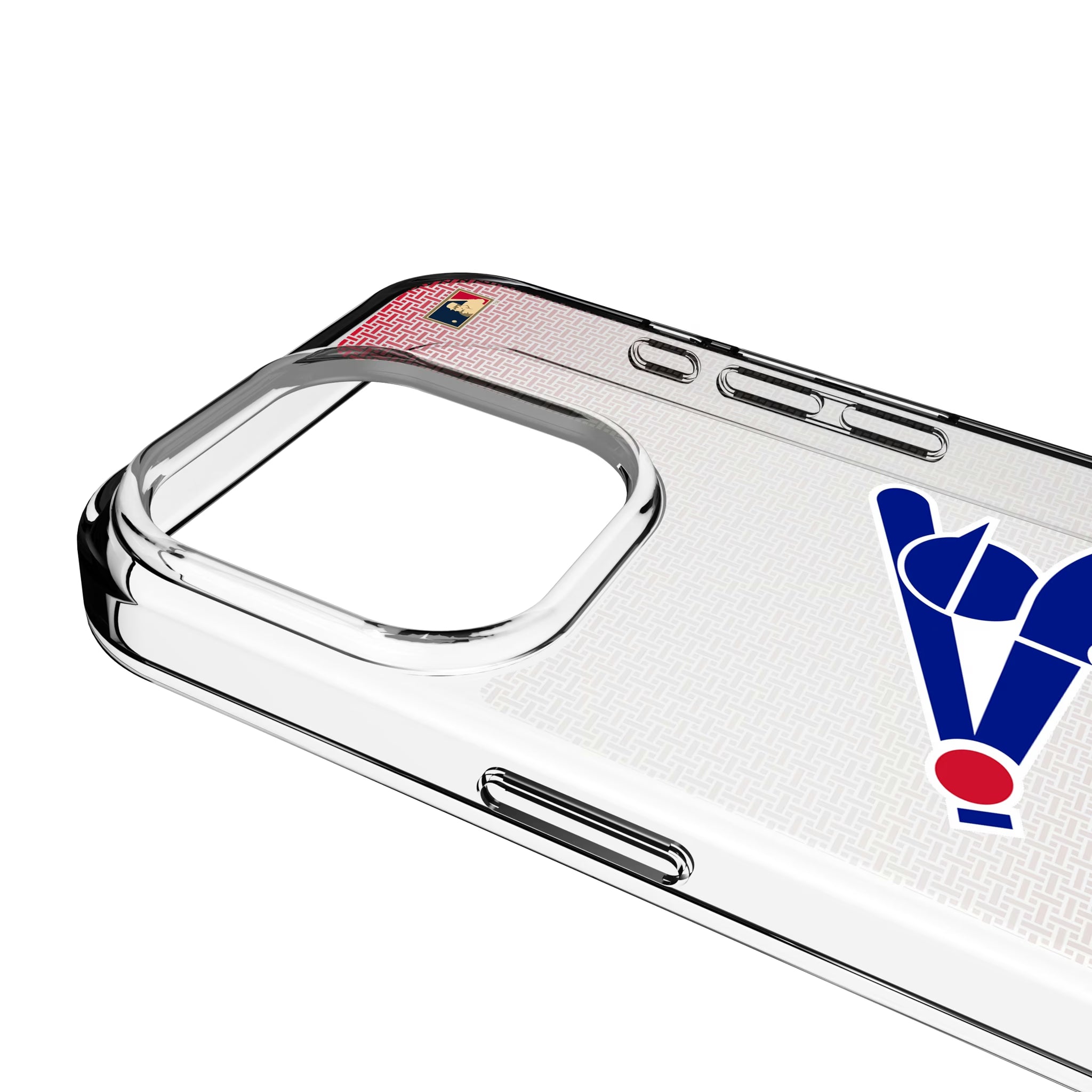 Chicago White Sox 1976-1981 - Cooperstown Collection Linen iPhone Clear Phone Case for Apple iPhone - Detail