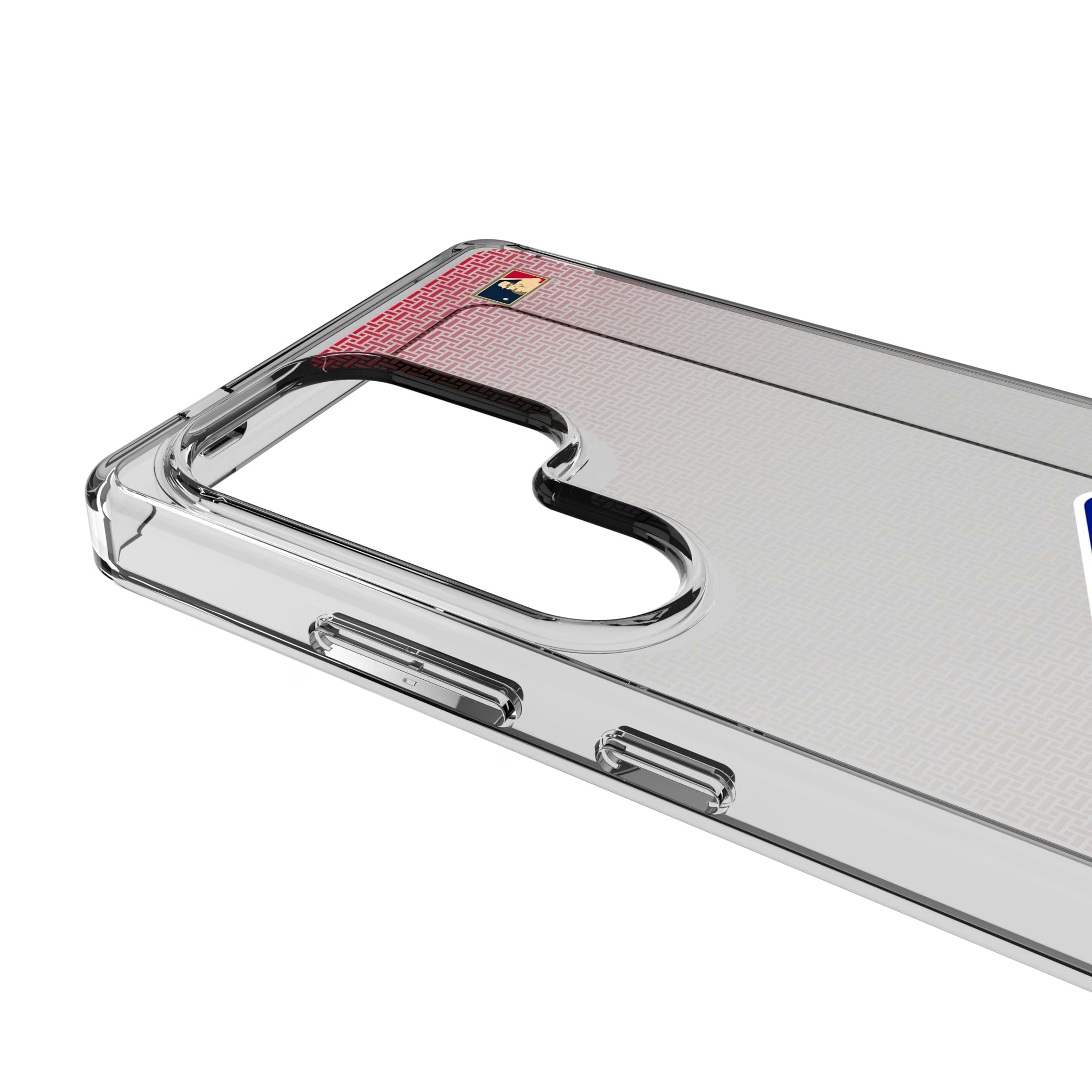 Chicago White Sox 1976-1981 - Cooperstown Collection Linen Galaxy Clear Phone Case for Samsung Galaxy - Detail