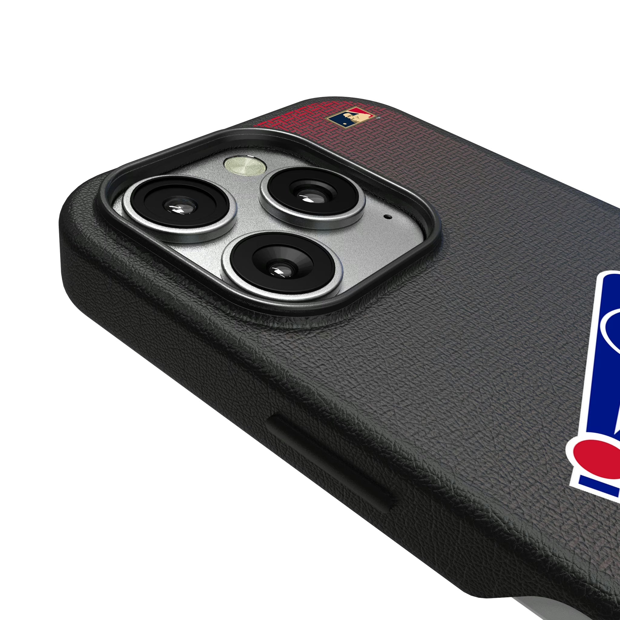 Chicago White Sox 1976-1981 - Cooperstown Collection Linen iPhone MagSafe Compatible Phone Case for Apple iPhone - Detail