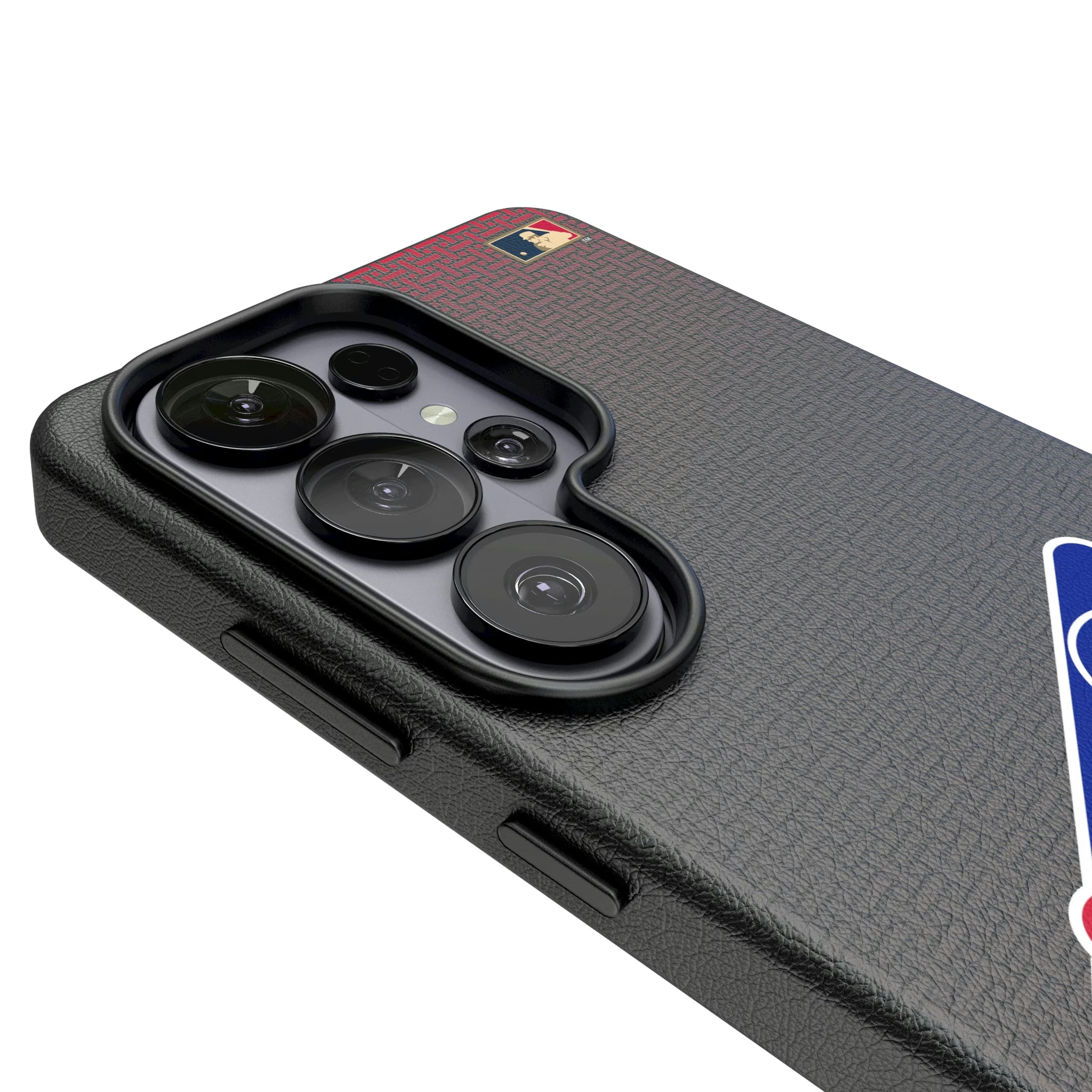 Chicago White Sox 1976-1981 - Cooperstown Collection Linen Galaxy MagSafe Compatible Phone Case for Samsung Galaxy - Detail