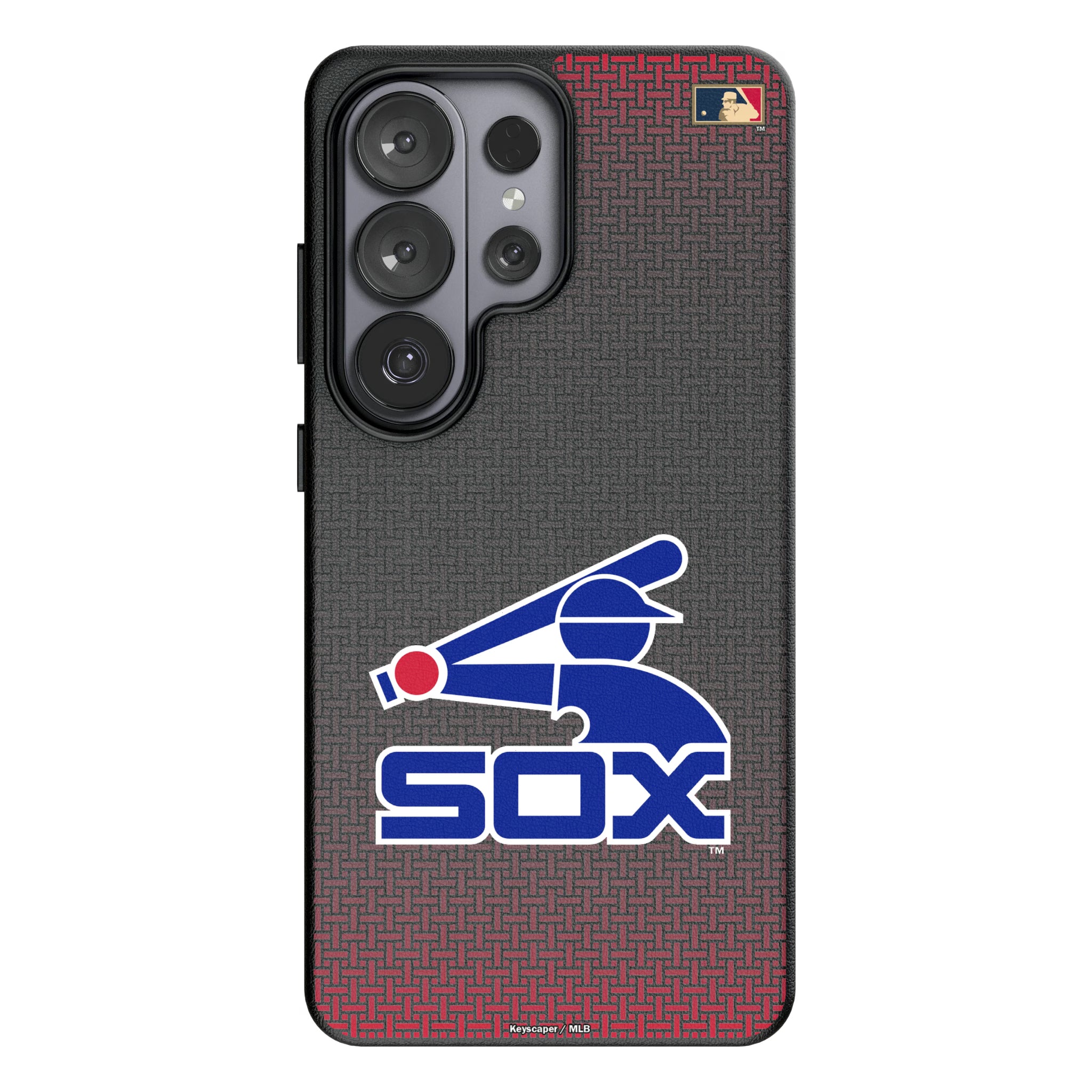 Chicago White Sox 1976-1981 - Cooperstown Collection Linen Galaxy MagSafe Compatible Phone Case for Samsung Galaxy