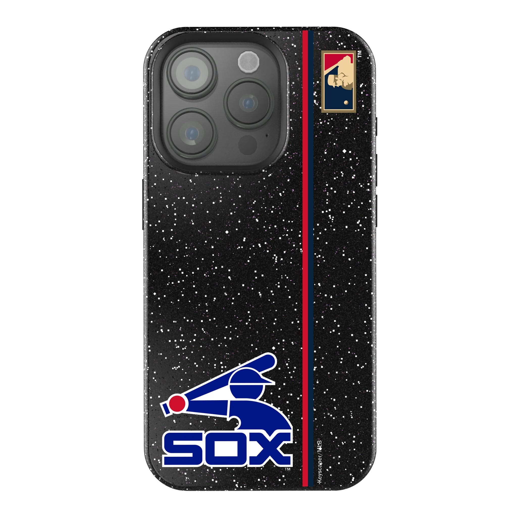 Chicago White Sox 1976-1981 - Cooperstown Collection Sidebar iPhone Bling Phone Case for Apple iPhone