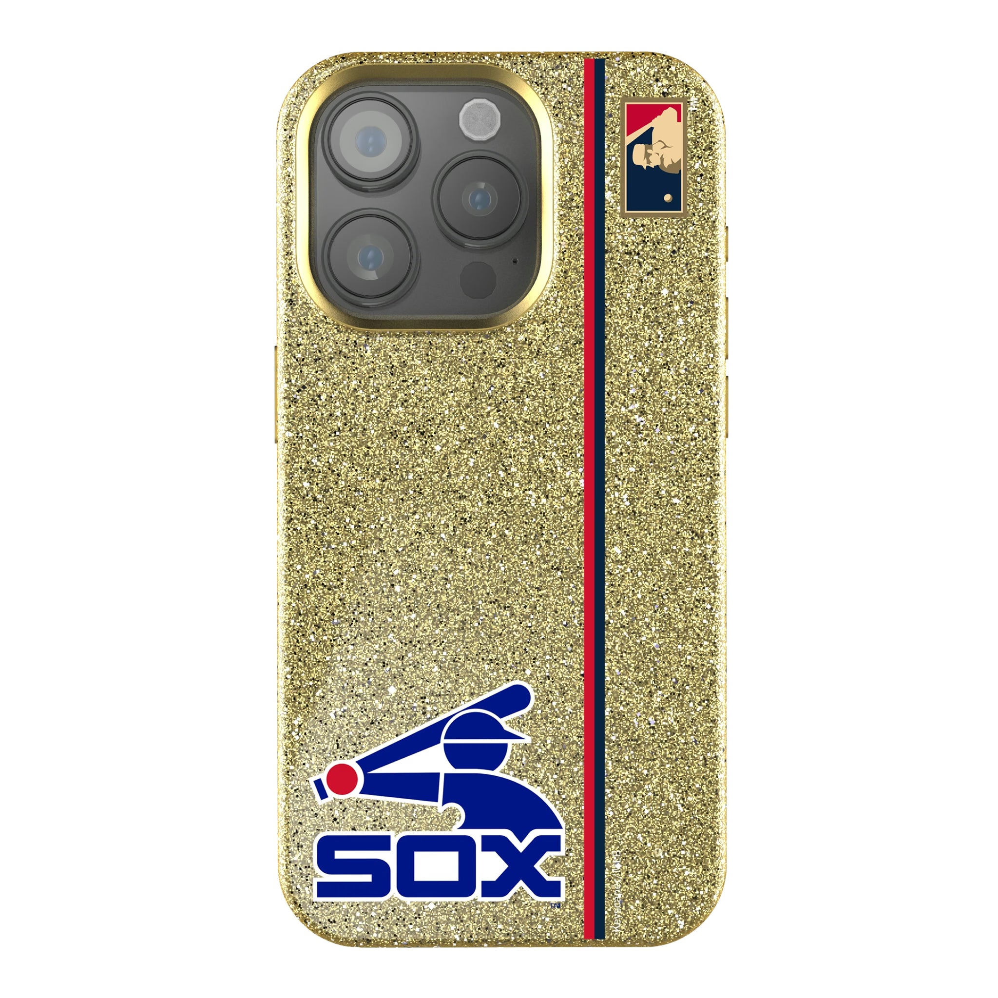 Chicago White Sox 1976-1981 - Cooperstown Collection Sidebar iPhone Bling Phone Case for Apple iPhone