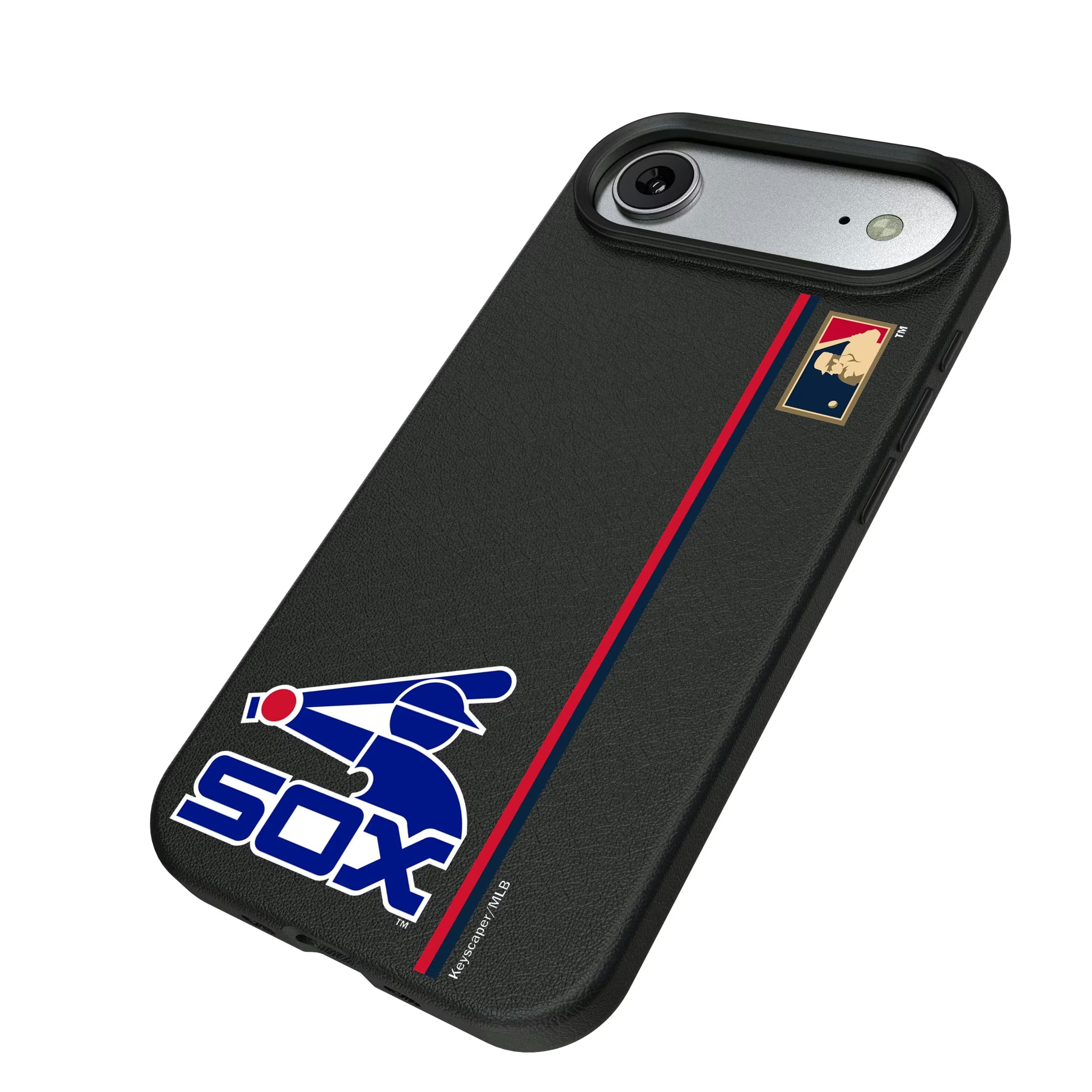 Chicago White Sox 1976-1981 - Cooperstown Collection Sidebar iPhone MagSafe Compatible Phone Case for Apple iPhone - Isometric View#Device_iPhone Air