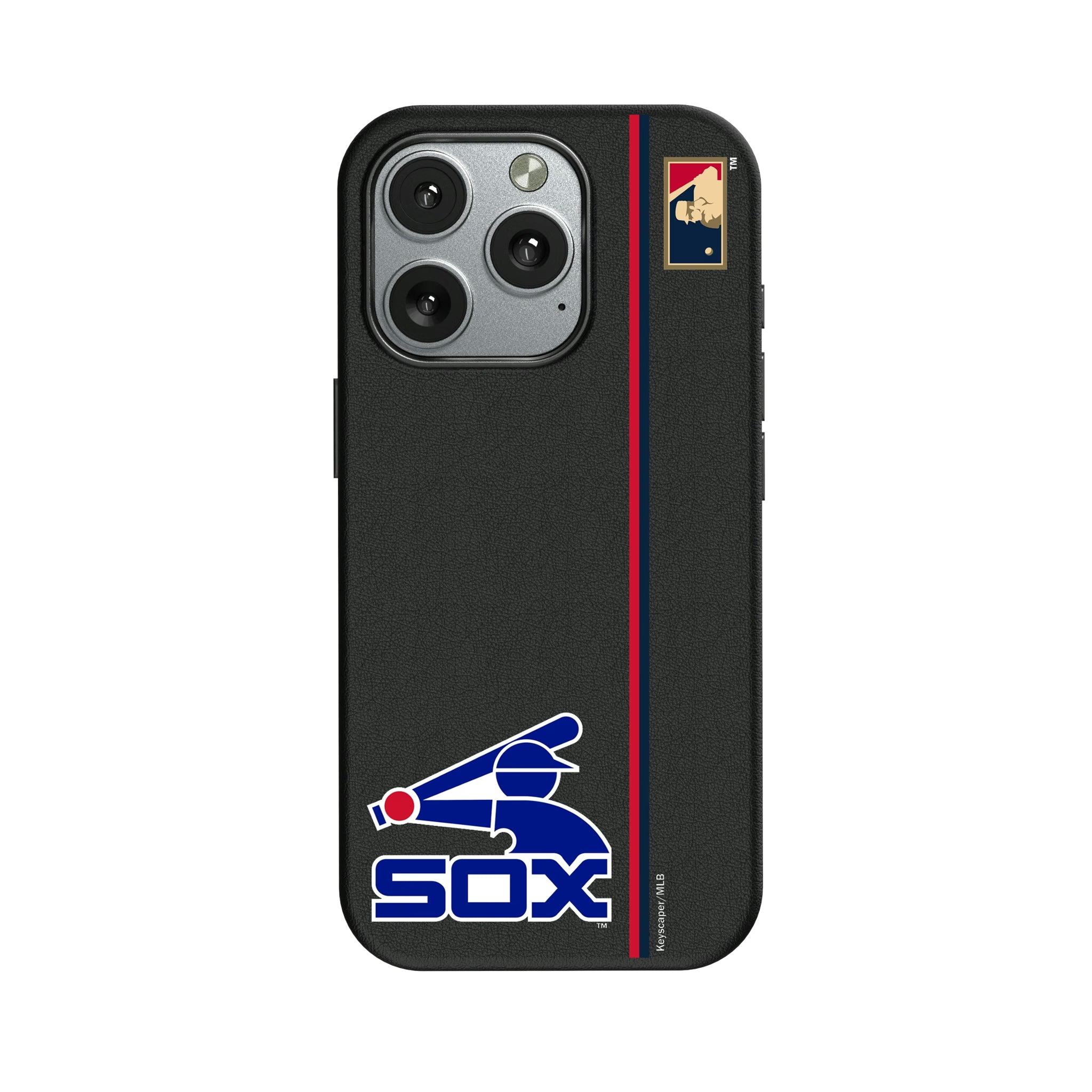 Chicago White Sox 1976-1981 - Cooperstown Collection Sidebar iPhone MagSafe Compatible Phone Case for Apple iPhone