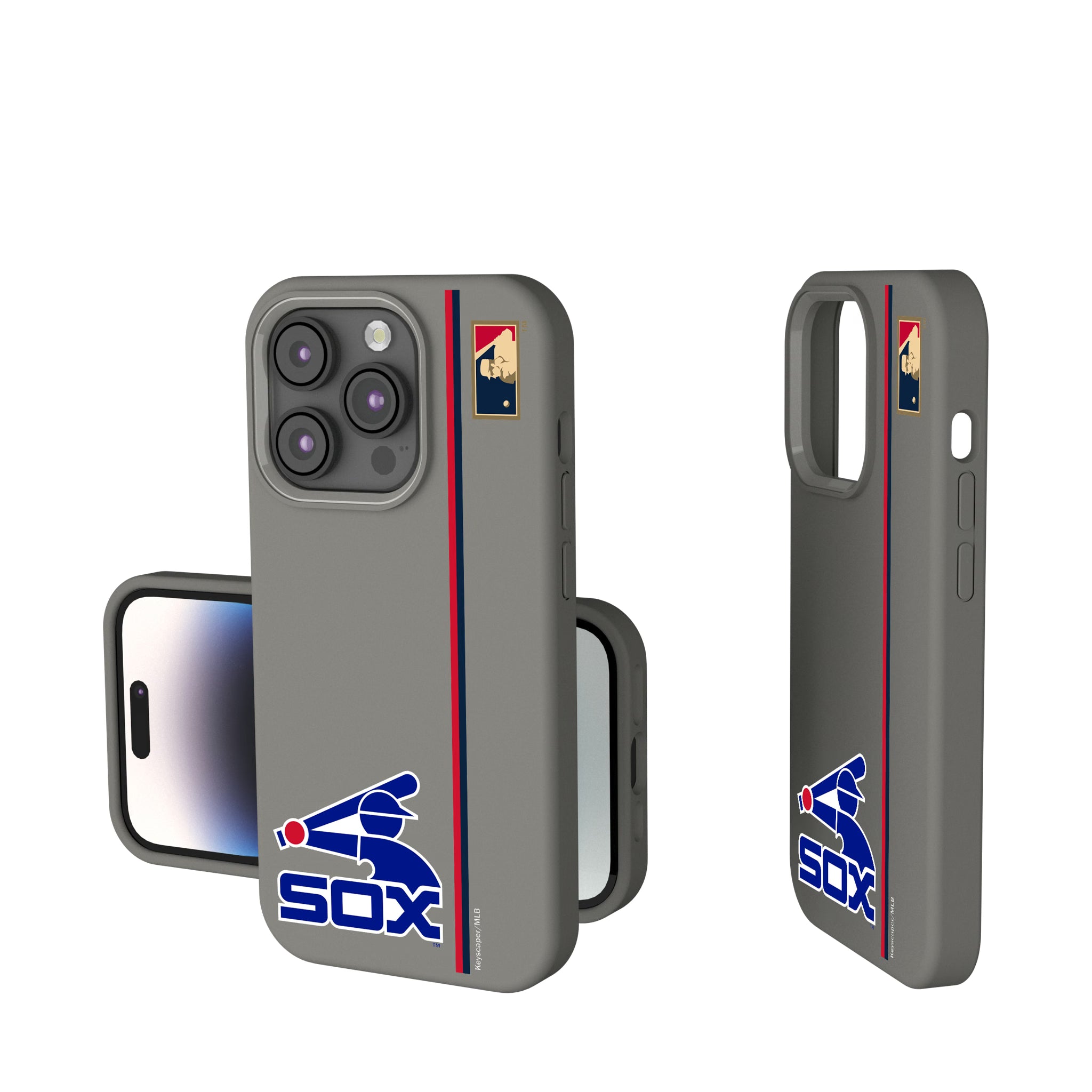 Chicago White Sox 1976-1981 - Cooperstown Collection Sidebar iPhone Soft Touch Phone Case for Apple iPhone