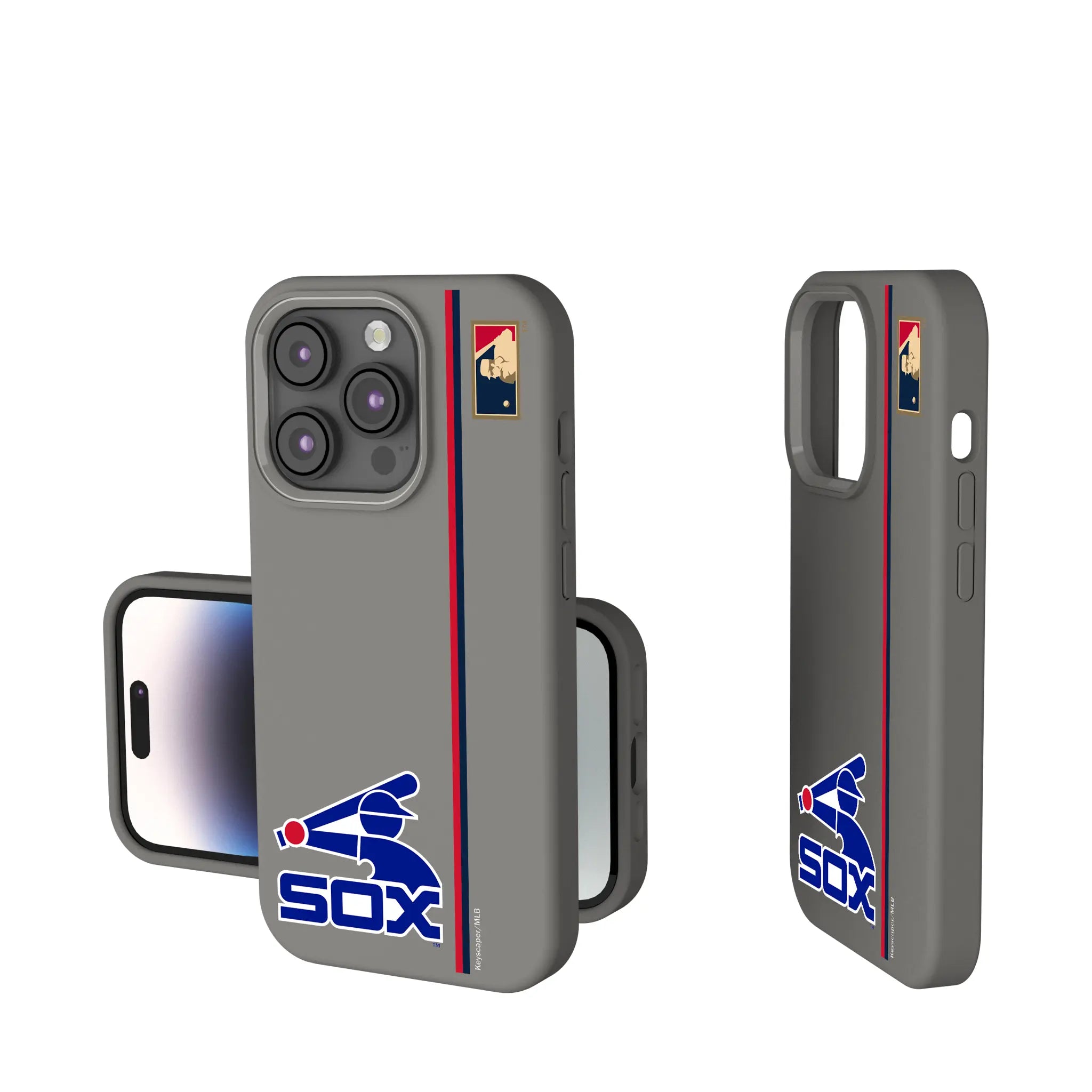 Chicago White Sox 1976-1981 - Cooperstown Collection Sidebar iPhone Soft Touch Phone Case for Apple iPhone