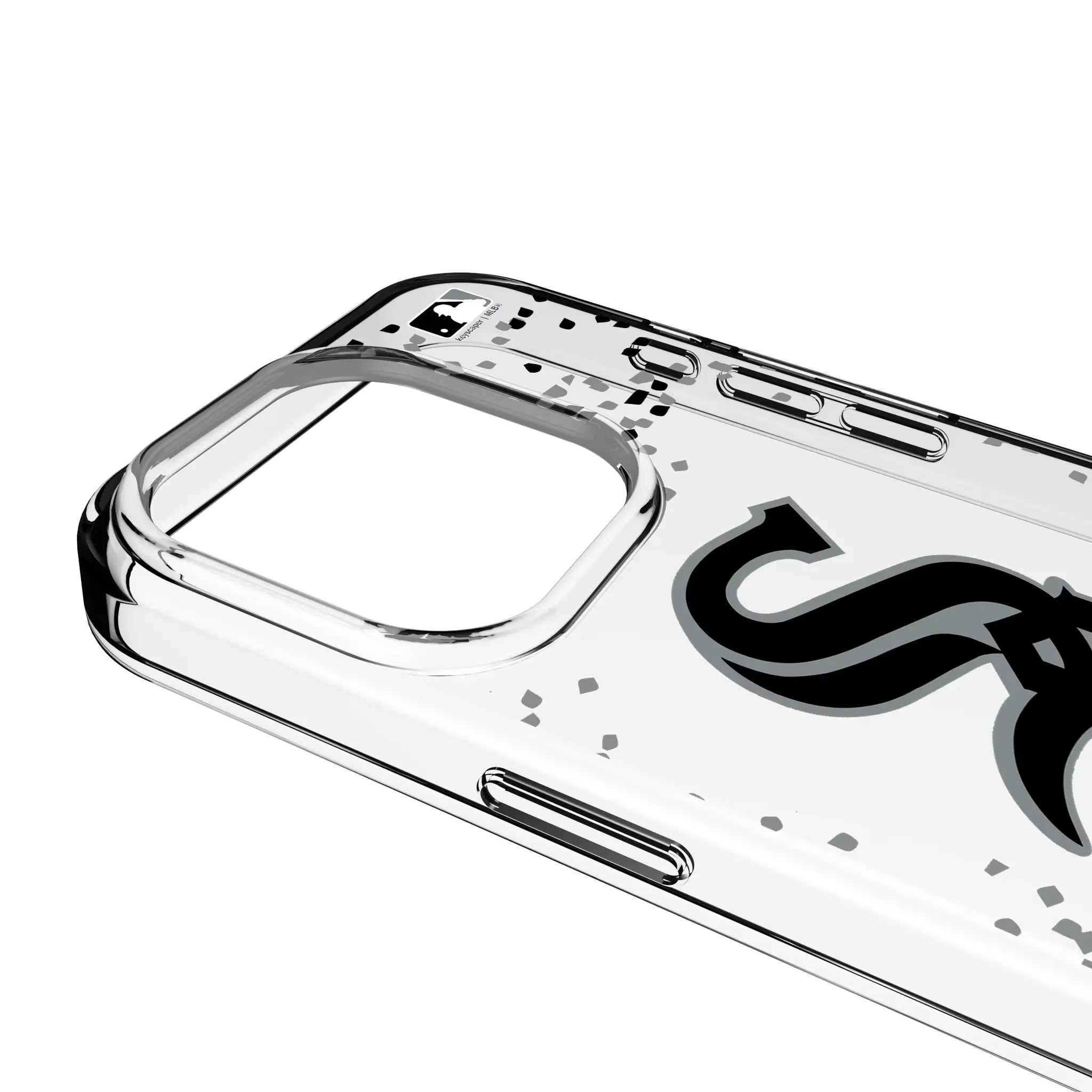 Chicago White Sox Confetti iPhone Clear Phone Case for Apple iPhone - Detail