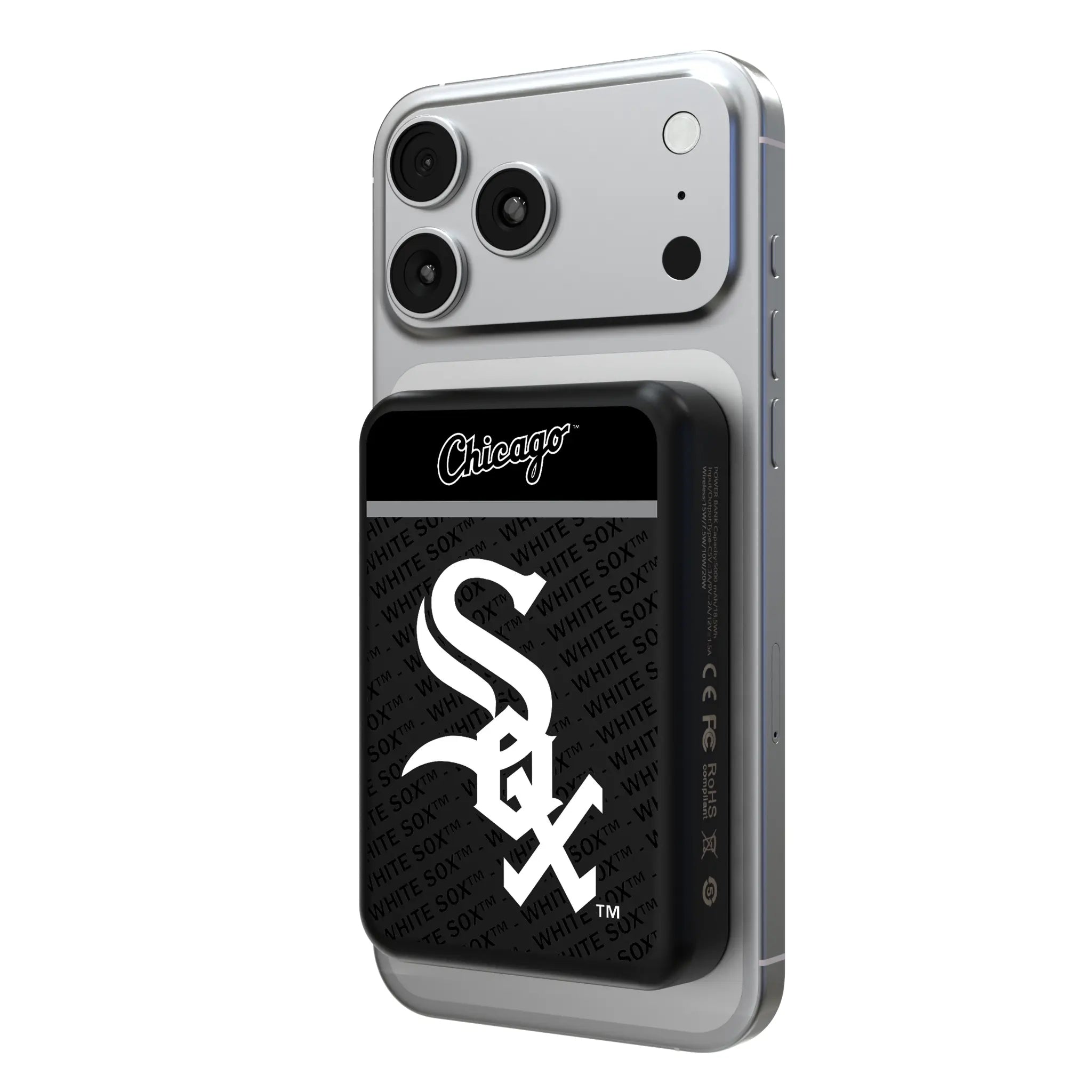 Chicago White Sox Endzone Plus Wireless Mag Power Bank