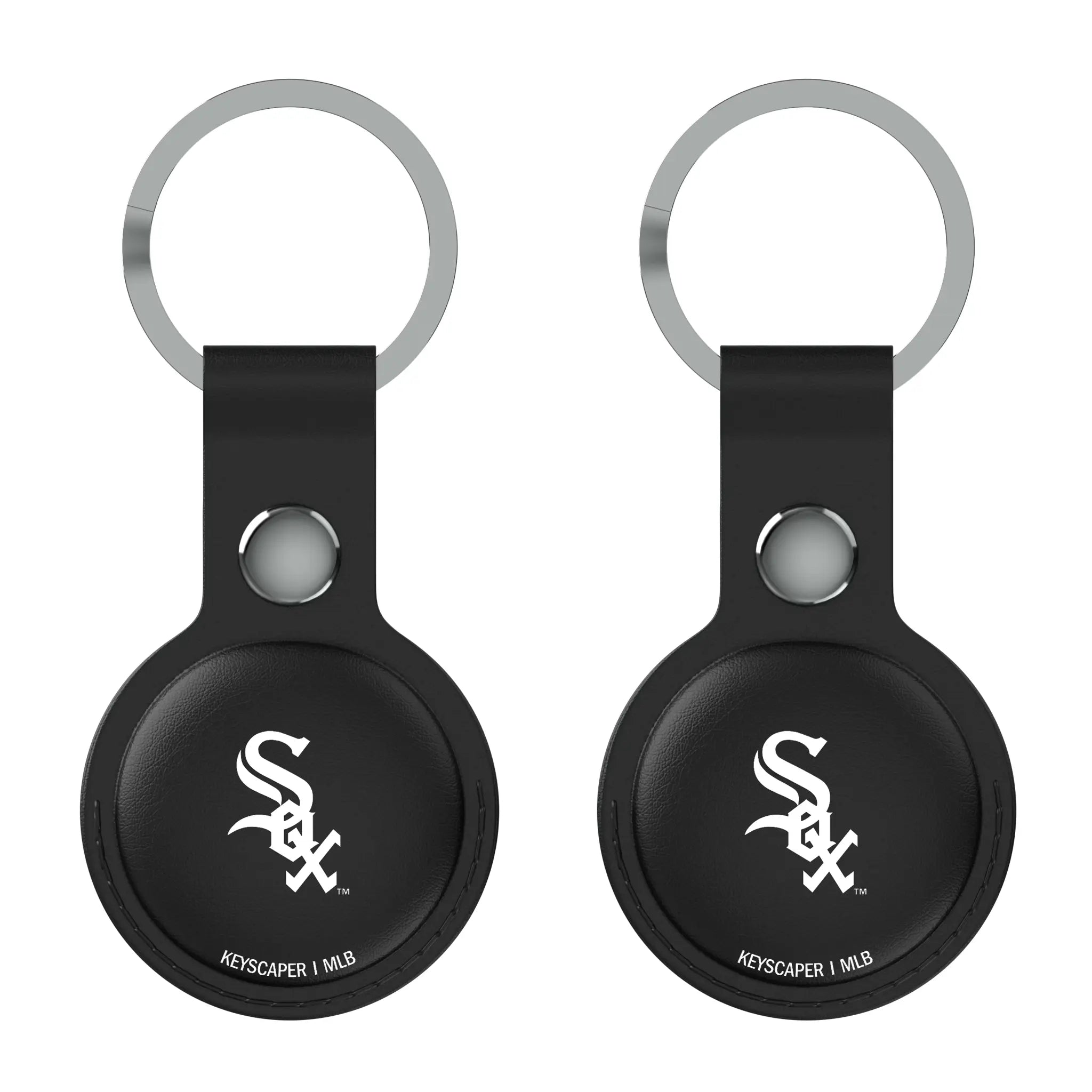 Chicago White Sox Insignia AirTag Black Airtag Holder 2-Pack