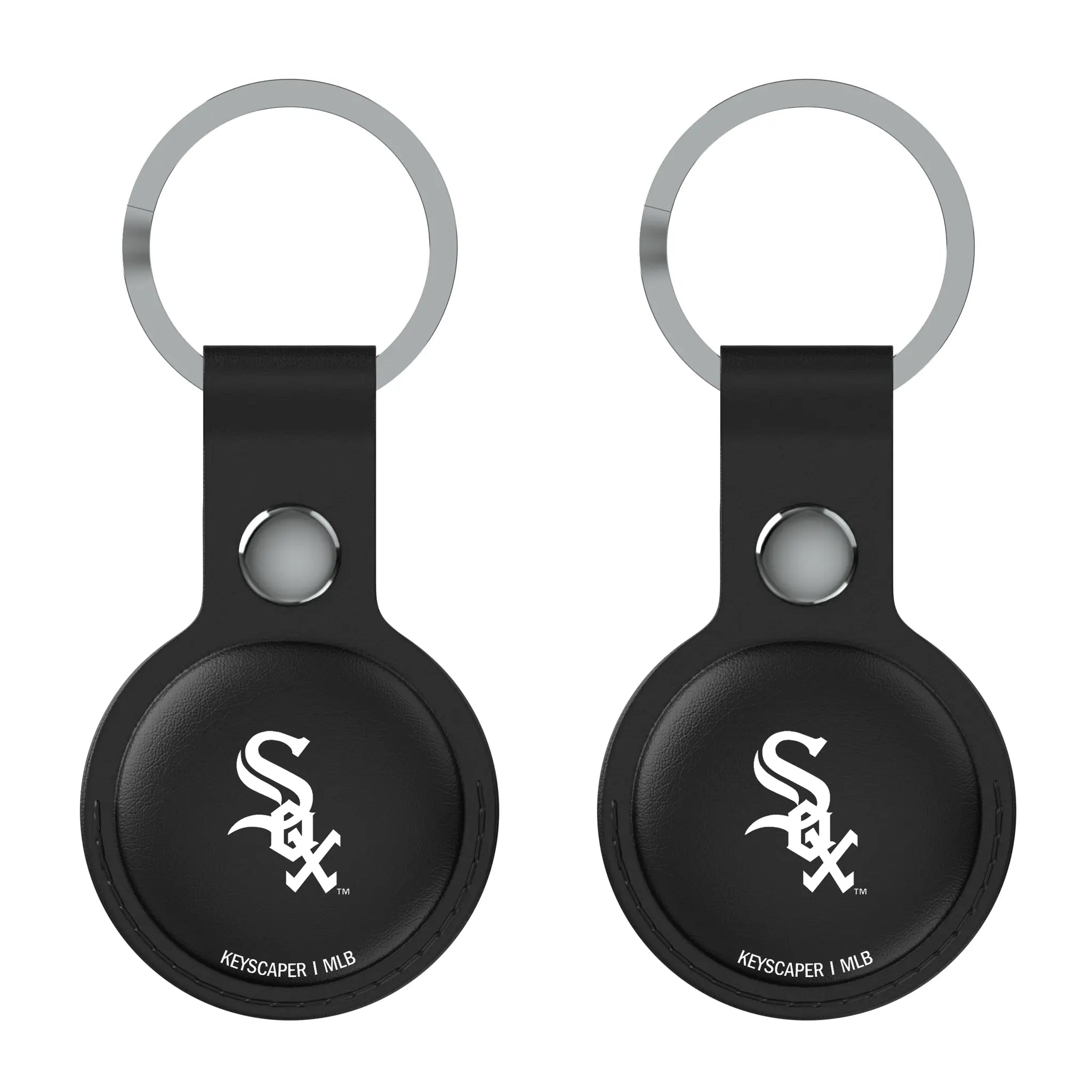 Chicago White Sox Insignia AirTag Black Airtag Holder 2-Pack