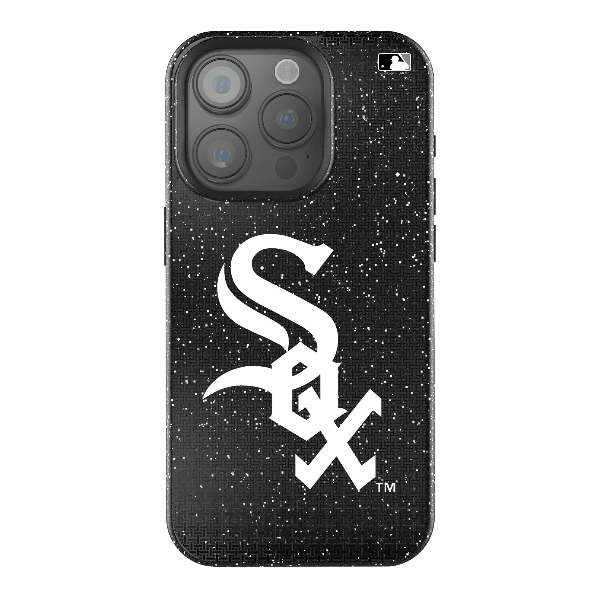 Chicago White Sox Linen iPhone Bling Phone Case for Apple iPhone
