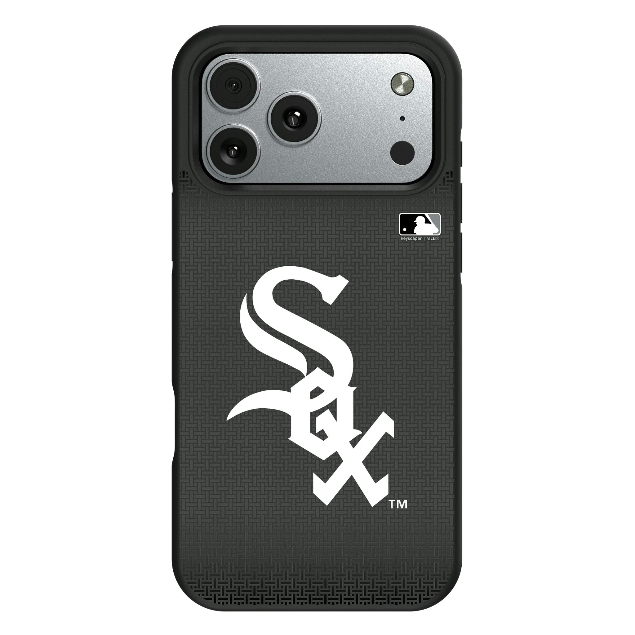 Chicago White Sox Linen iPhone Bump Phone Case for Apple iPhone#Device_iPhone 17 Pro Max