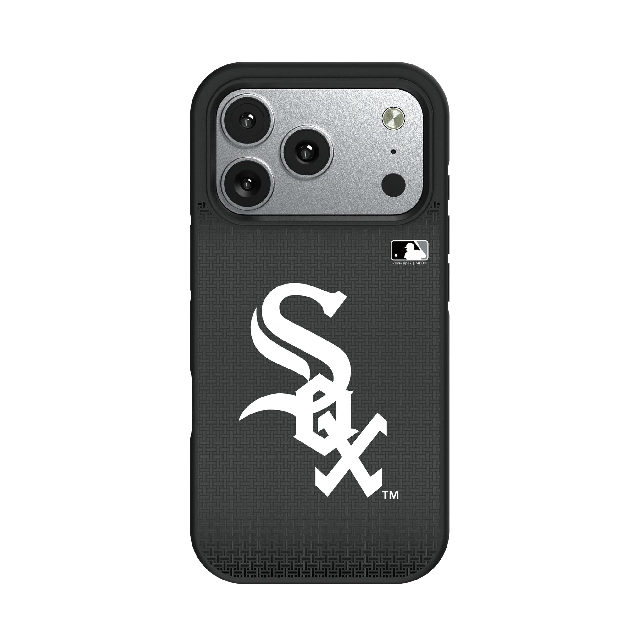 Chicago White Sox Linen iPhone Bump Phone Case for Apple iPhone#Device_iPhone 17 Pro