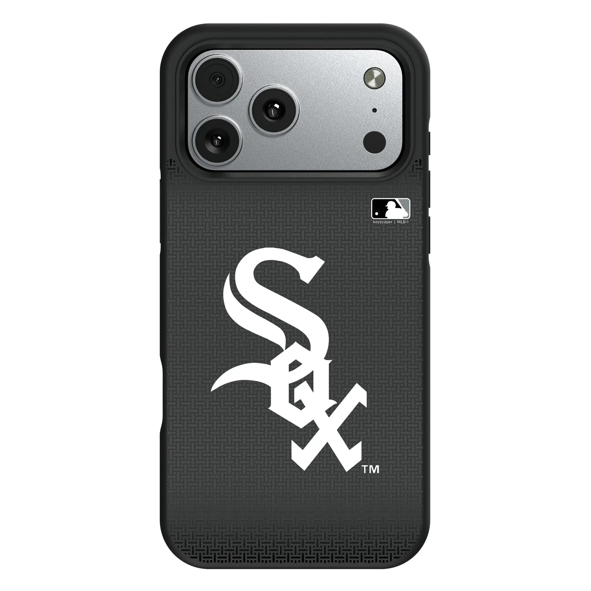 Chicago White Sox Linen iPhone Bump Phone Case for Apple iPhone#Device_iPhone 17 Pro Max
