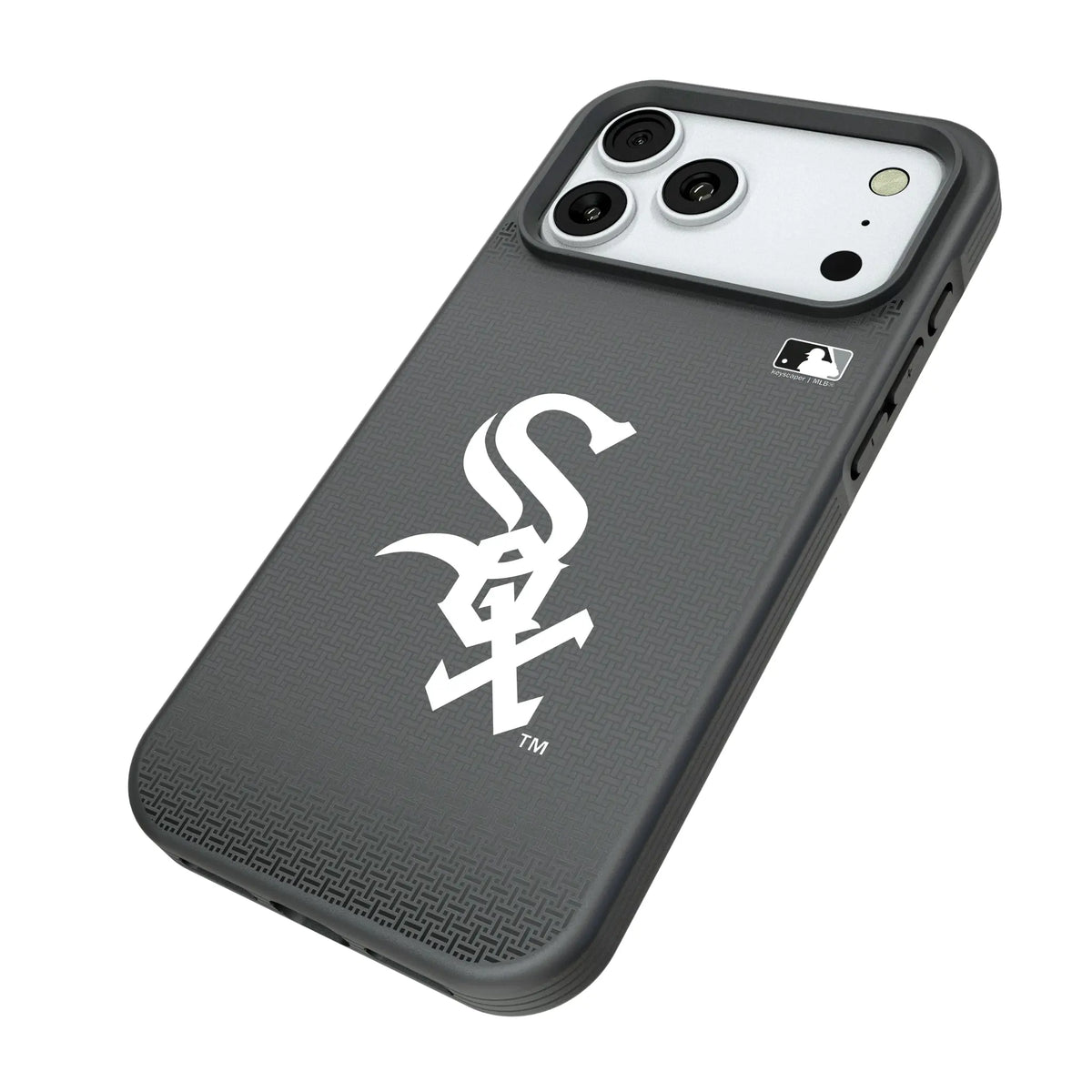 Chicago White Sox Linen iPhone Bump Phone Case for Apple iPhone - Isometric View#Device_iPhone 18 Pro Max