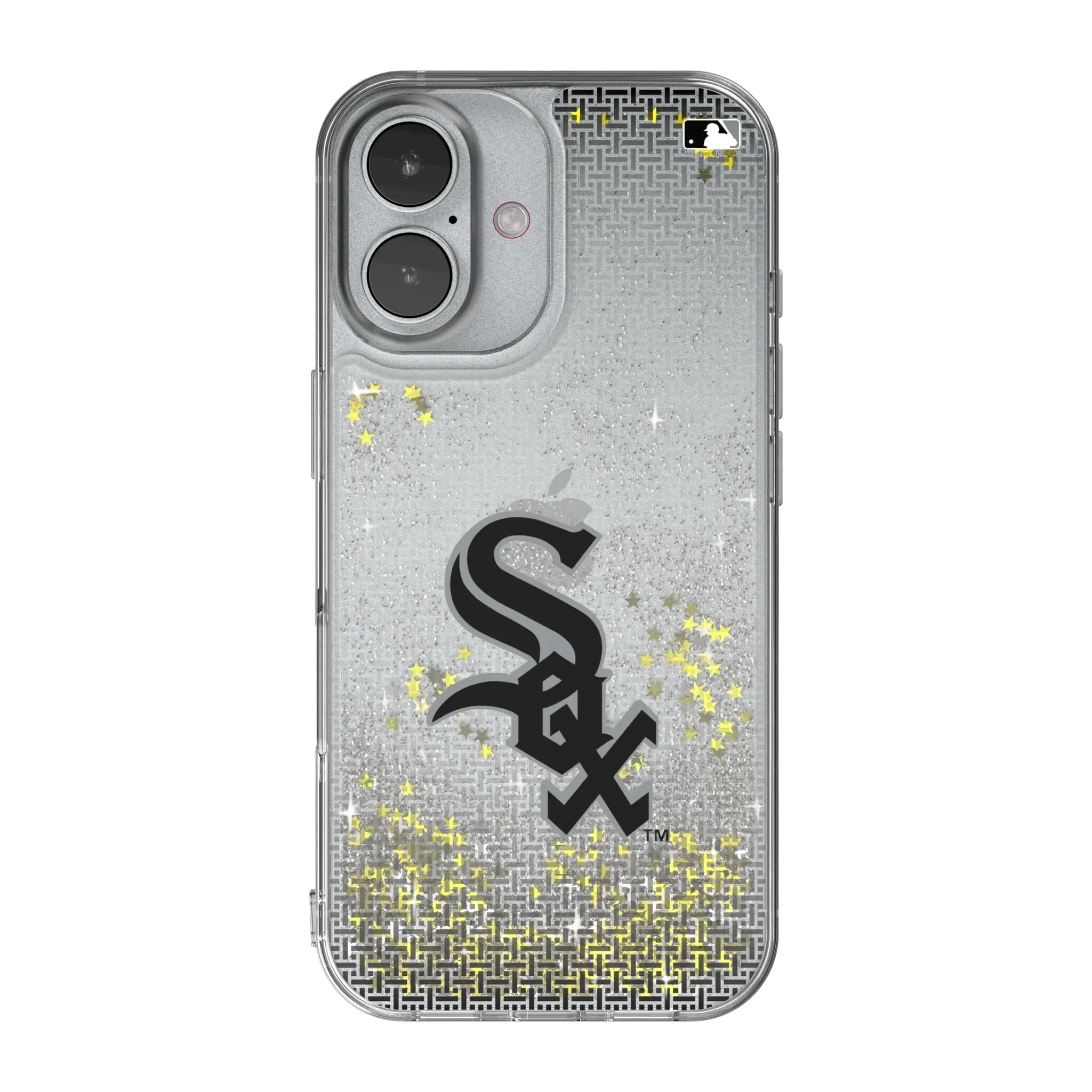 Chicago White Sox Linen iPhone Glitter Phone Case for Apple iPhone