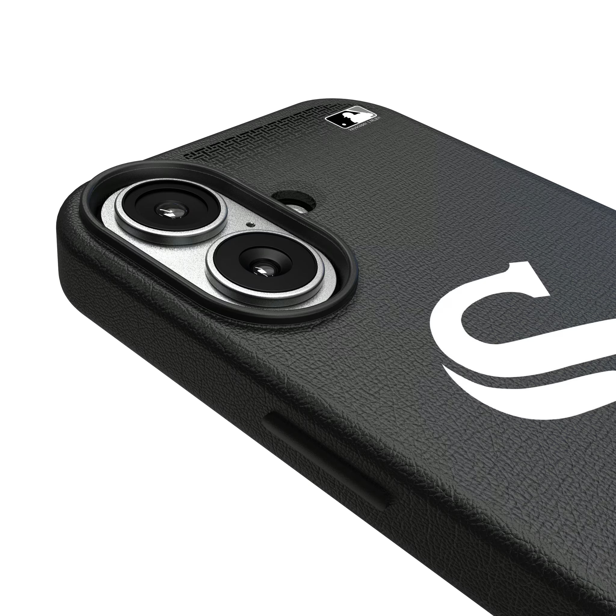 Chicago White Sox Linen iPhone MagSafe Compatible Phone Case for Apple iPhone - Detail#Device_iPhone 17