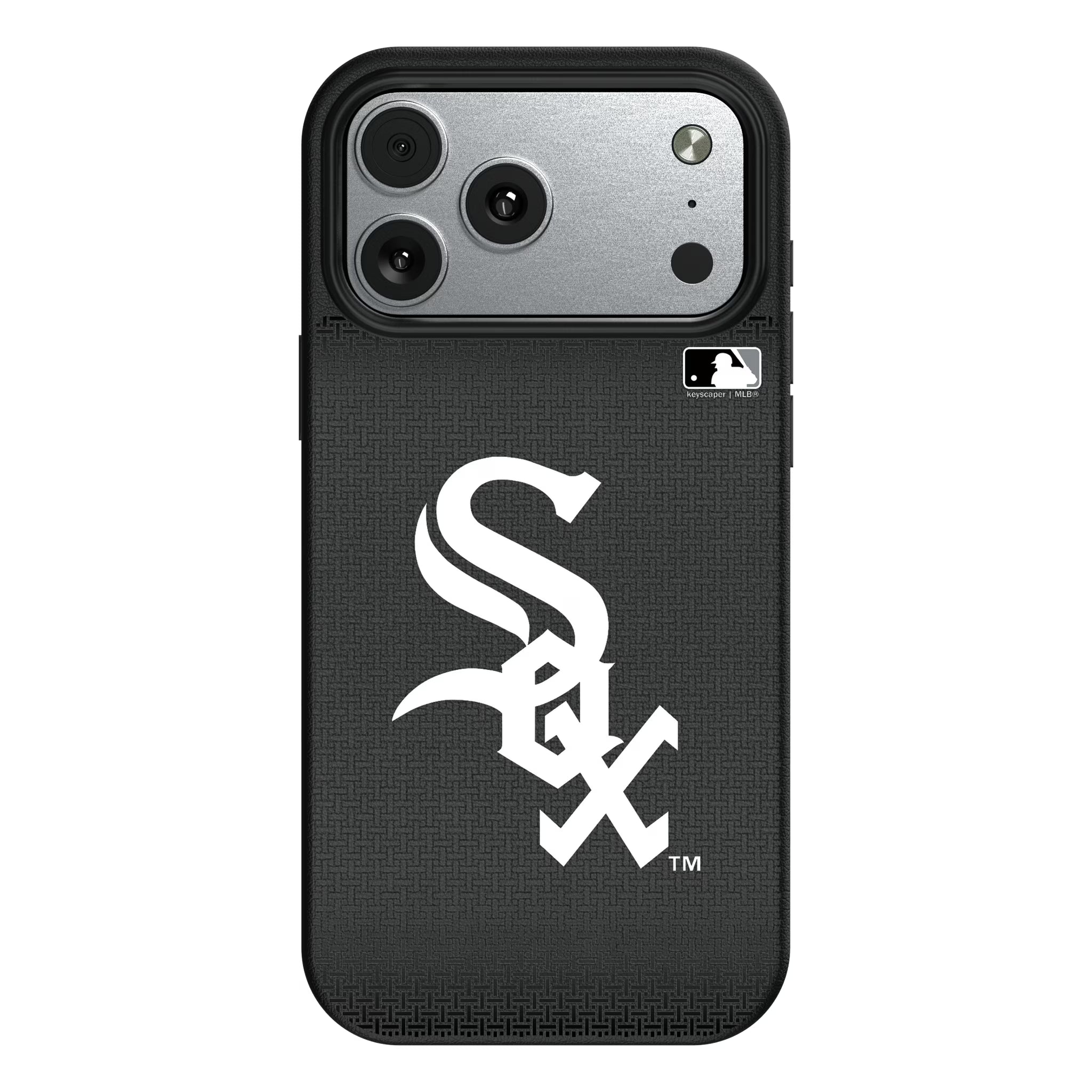 Chicago White Sox Linen iPhone MagSafe Compatible Phone Case for Apple iPhone#Device_iPhone 17 Pro Max