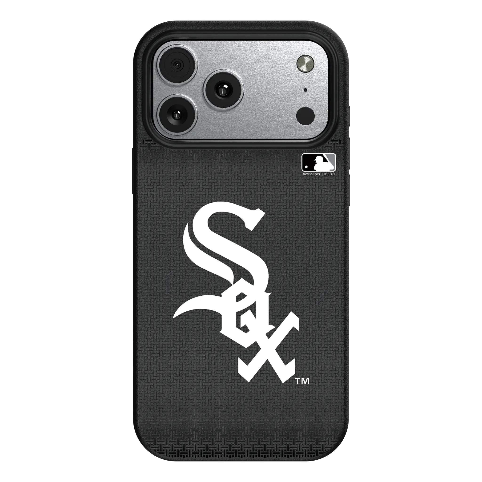 Chicago White Sox Linen iPhone MagSafe Compatible Phone Case for Apple iPhone#Device_iPhone 17 Pro Max