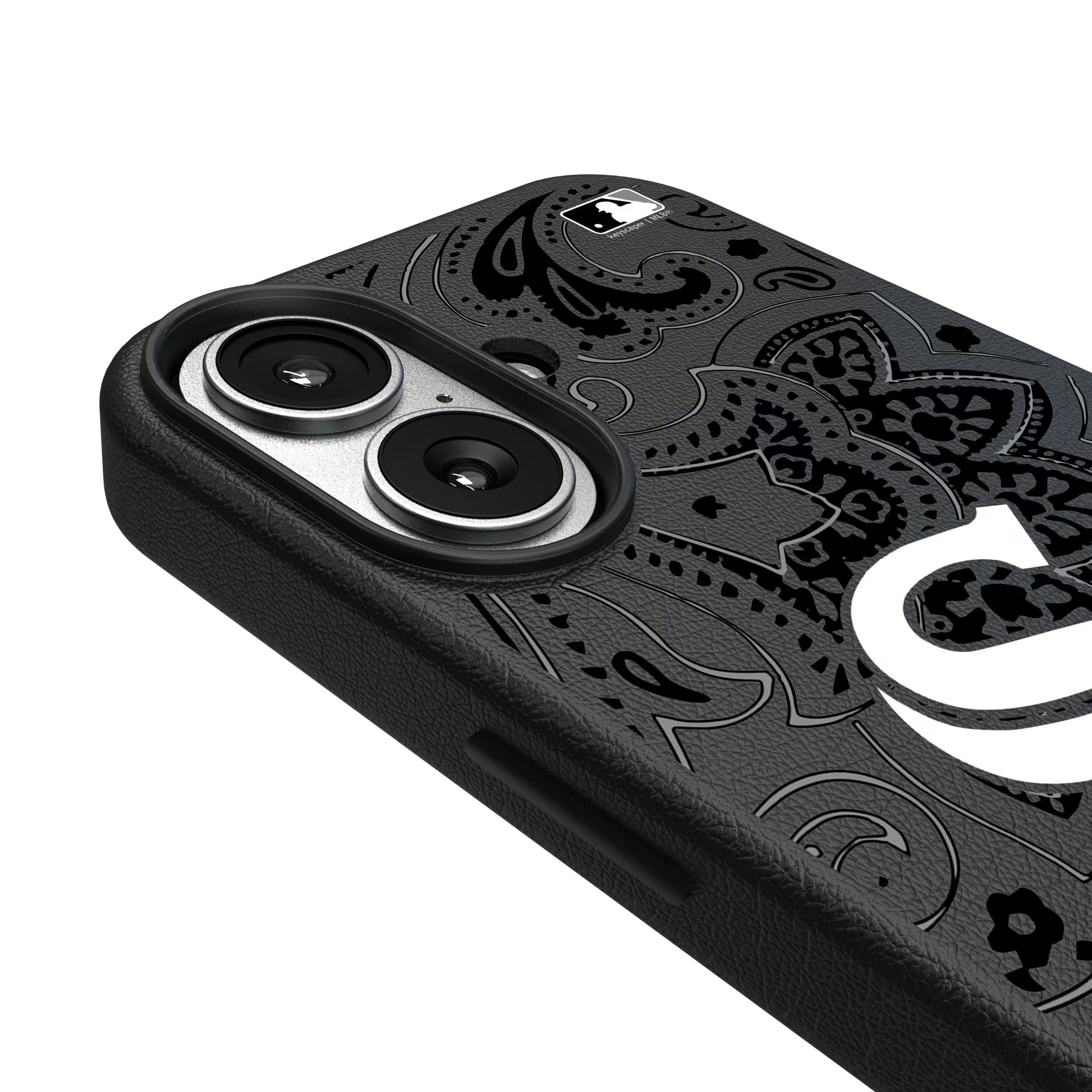 Chicago White Sox Paisley iPhone MagSafe Compatible Phone Case for Apple iPhone - Detail#Device_iPhone 17