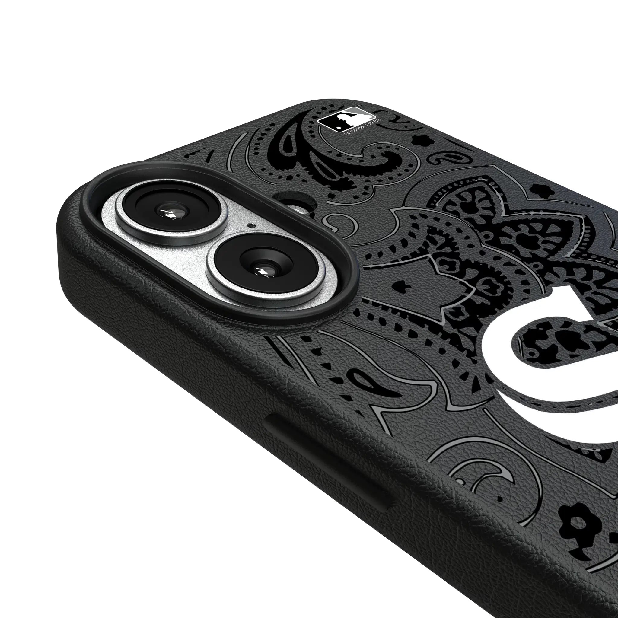 Chicago White Sox Paisley iPhone MagSafe Compatible Phone Case for Apple iPhone - Detail#Device_iPhone 17