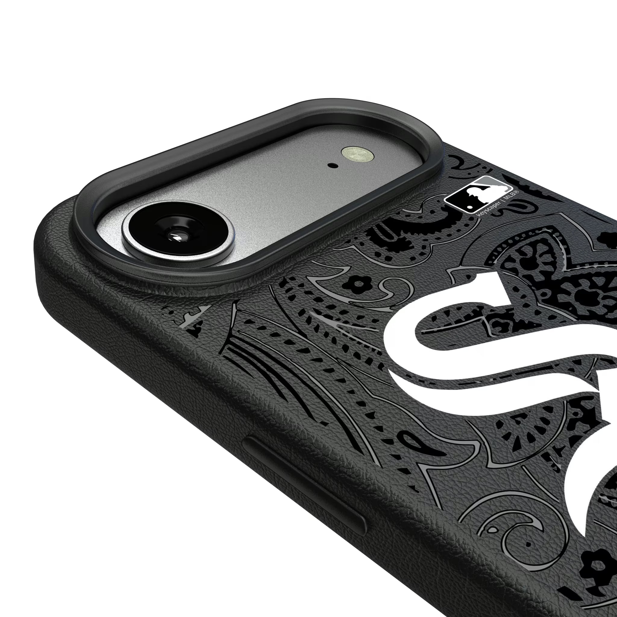 Chicago White Sox Paisley iPhone MagSafe Compatible Phone Case for Apple iPhone - Detail#Device_iPhone Air