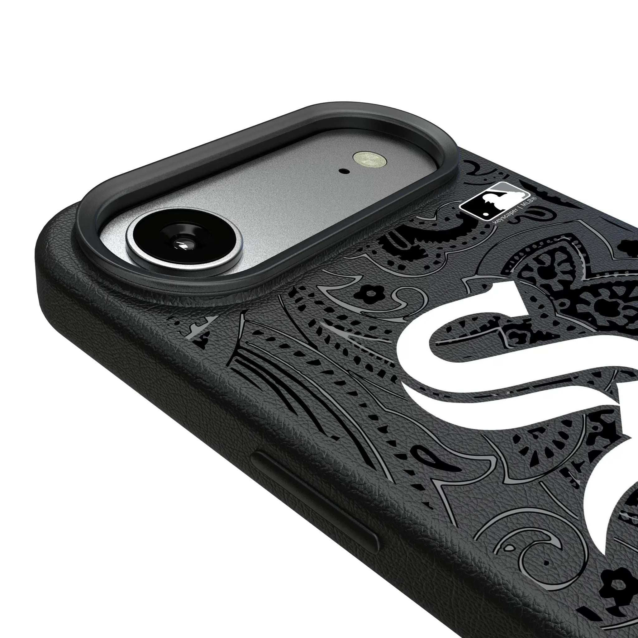 Chicago White Sox Paisley iPhone MagSafe Compatible Phone Case for Apple iPhone - Detail#Device_iPhone Air