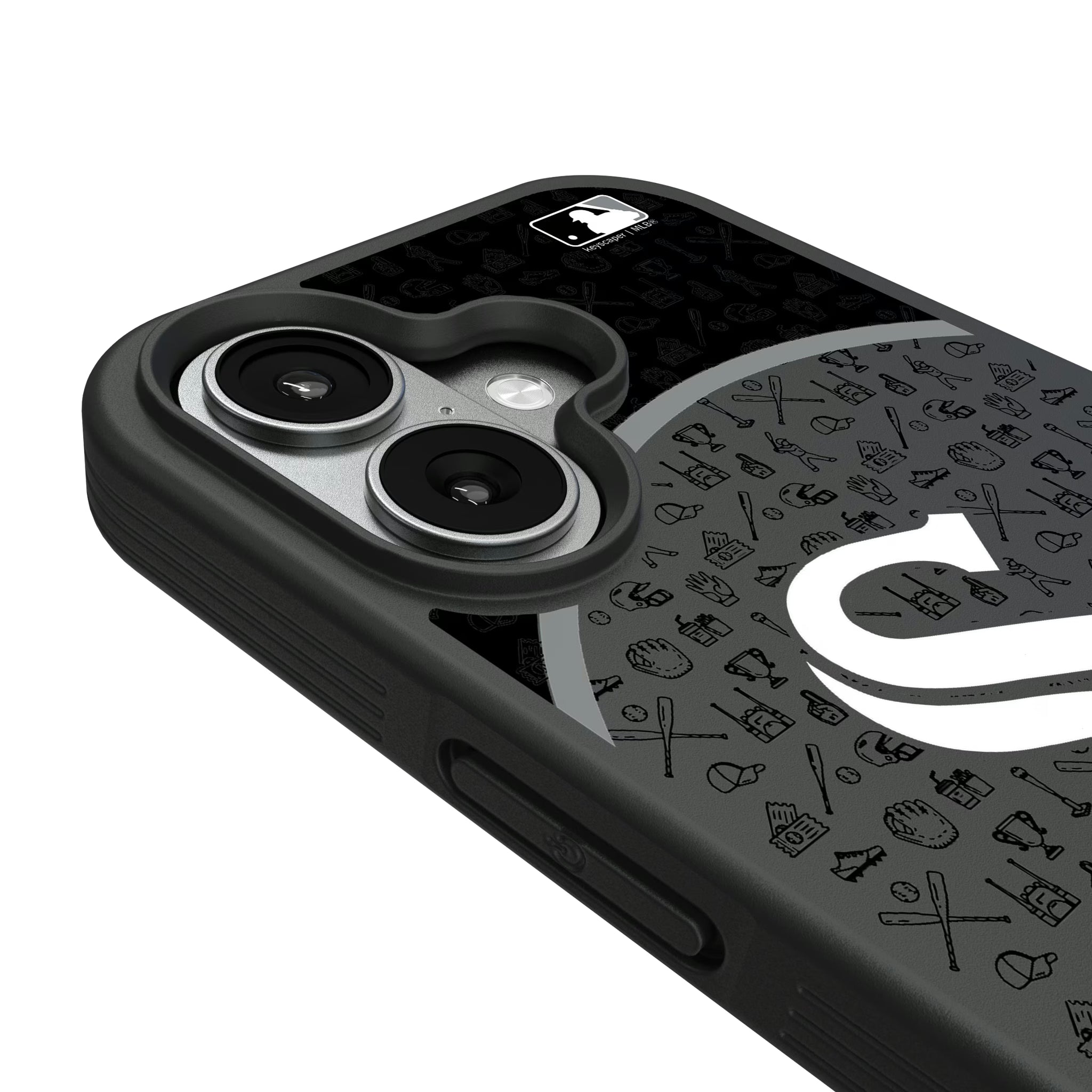 Chicago White Sox Personalized Circle iPhone Bump Phone Case for Apple iPhone - Detail#Device_iPhone 17