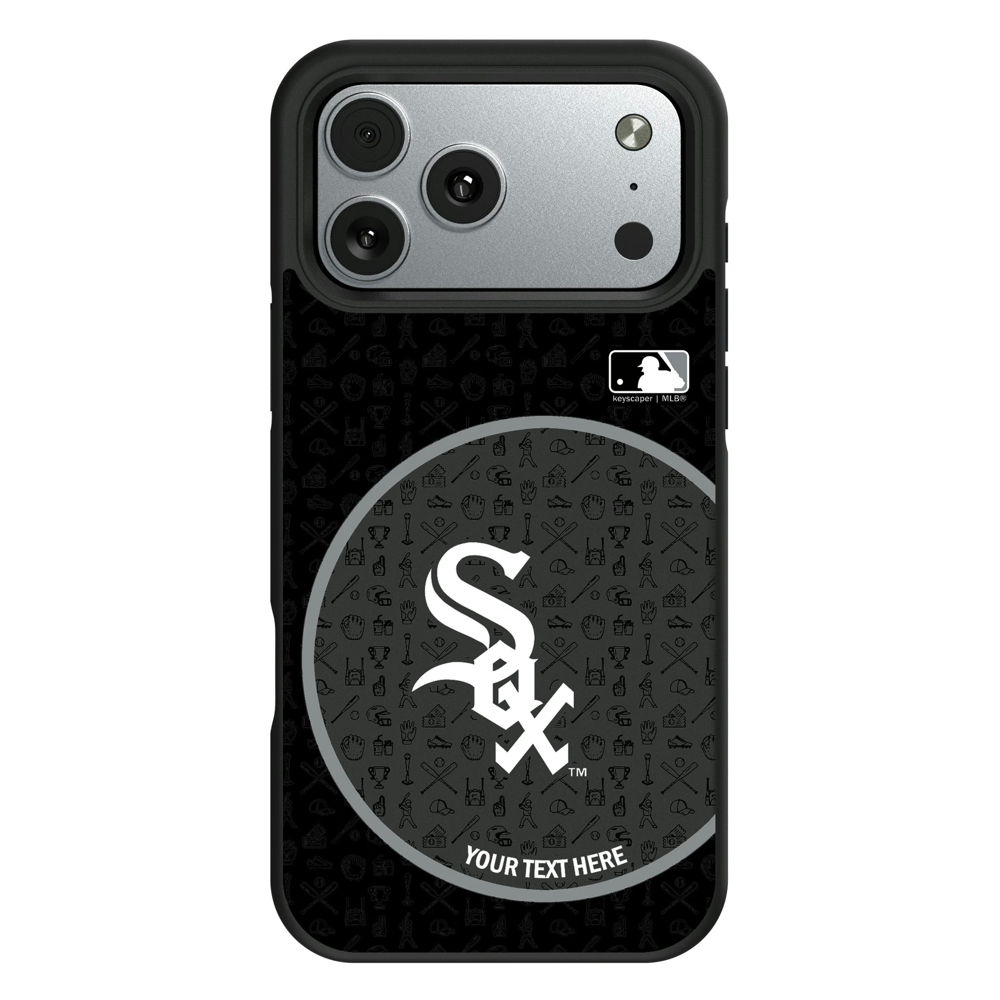 Chicago White Sox Personalized Circle iPhone Bump Phone Case for Apple iPhone#Device_iPhone 17 Pro Max