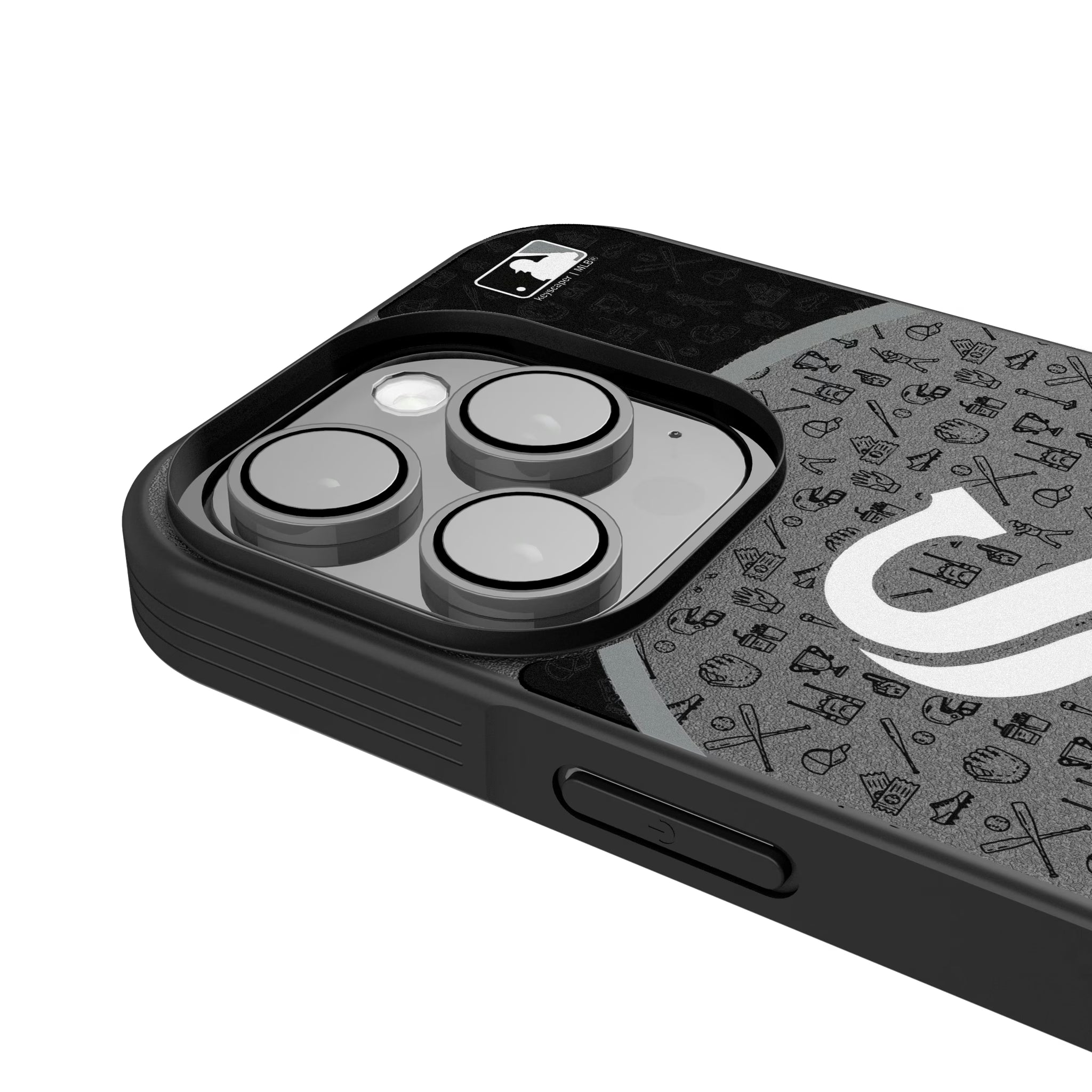 Chicago White Sox Personalized Circle iPhone Bump Phone Case for Apple iPhone - Detail