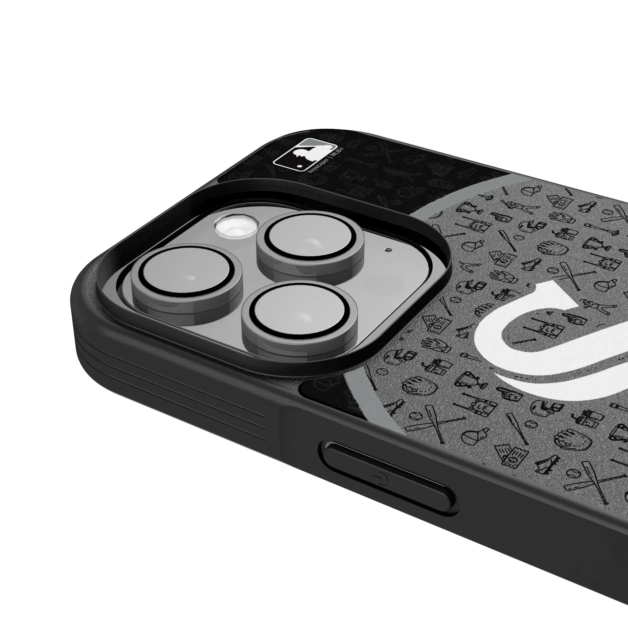 Chicago White Sox Personalized Circle iPhone Bump Phone Case for Apple iPhone - Detail