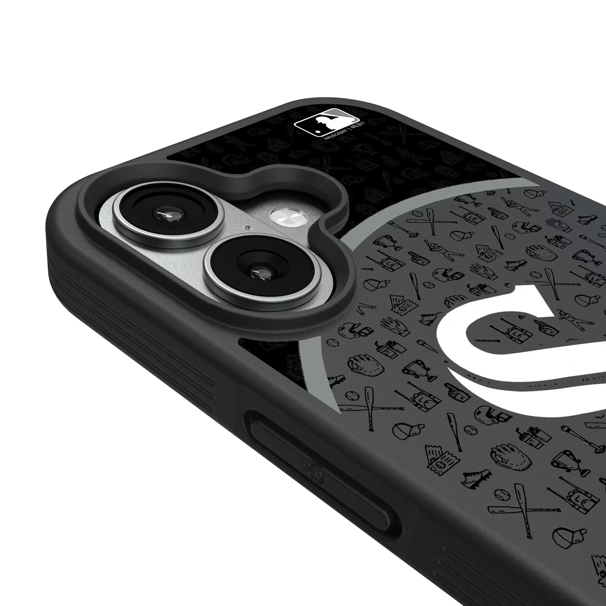 Chicago White Sox Personalized Circle iPhone Bump Phone Case for Apple iPhone - Detail#Device_iPhone 17
