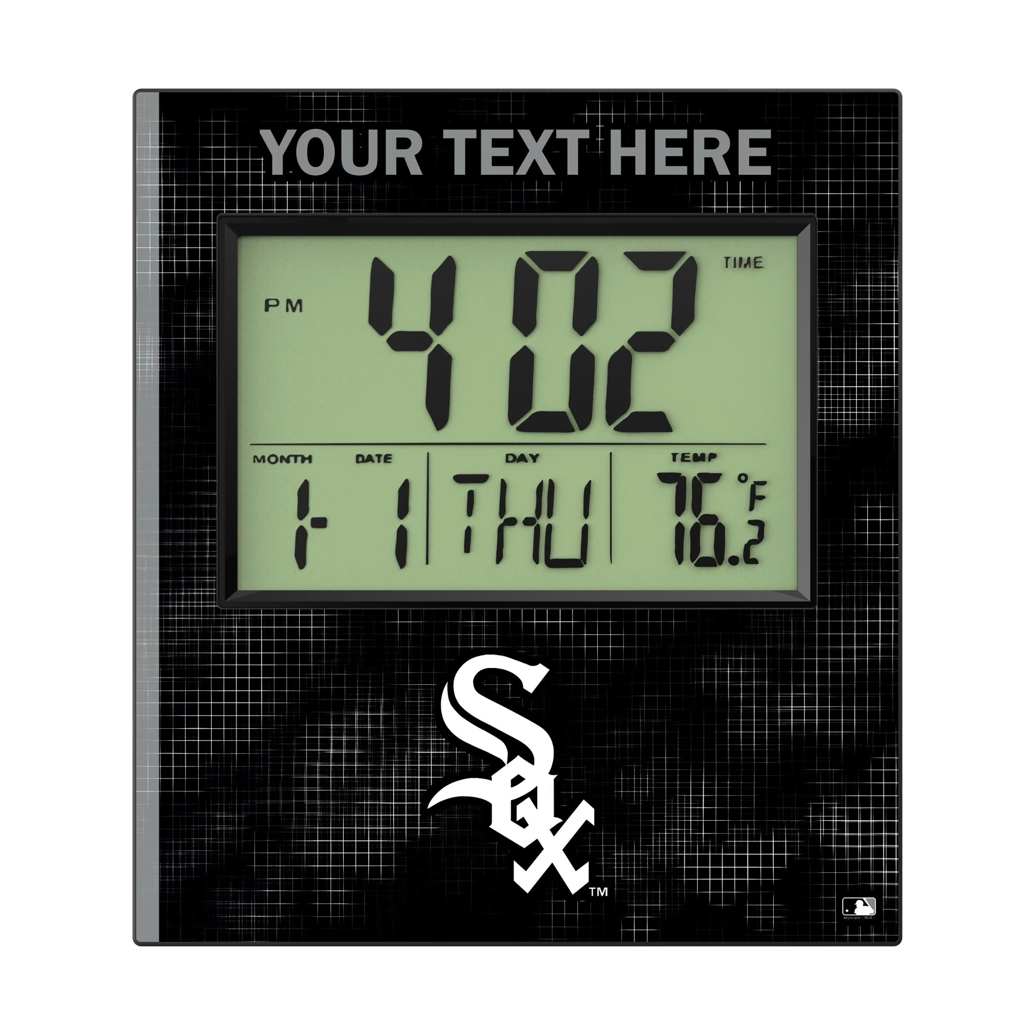 Chicago White Sox Personalized Hatch Wall Clock