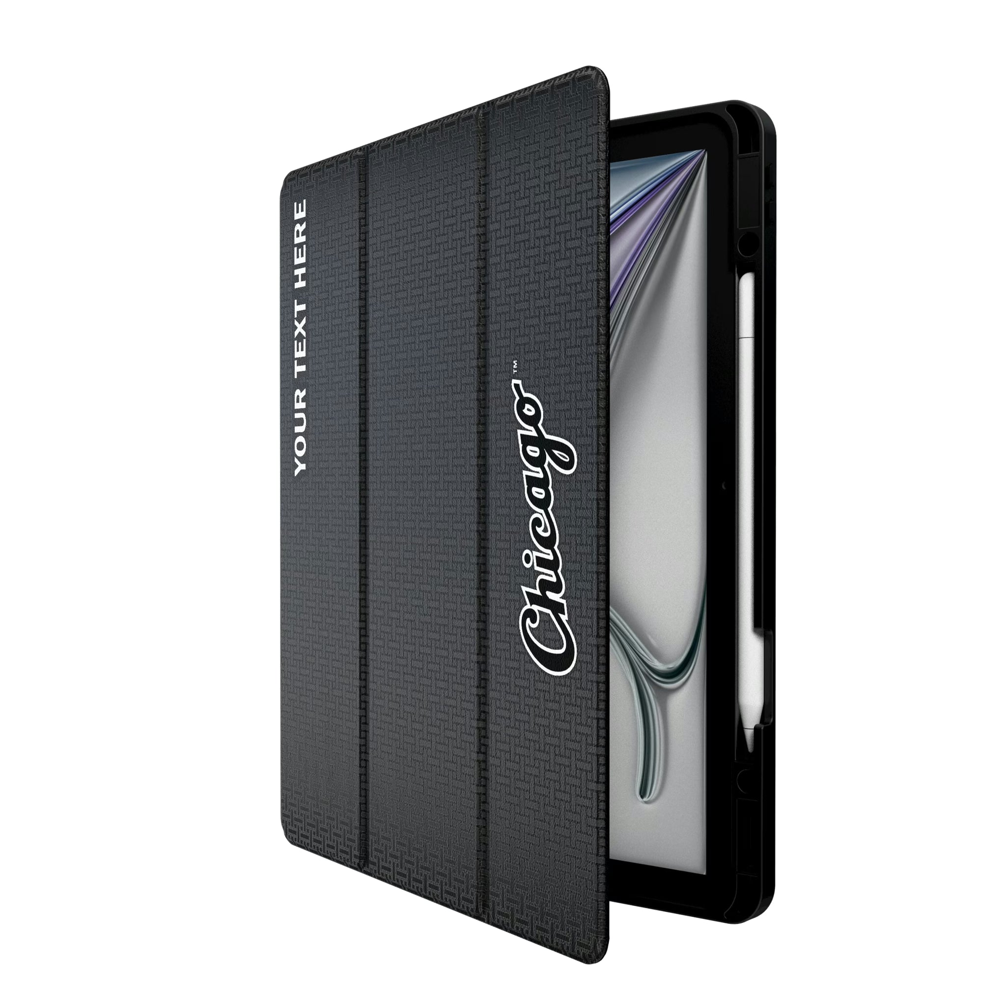Chicago White Sox Personalized Linen iPad Tablet Case for Apple iPad