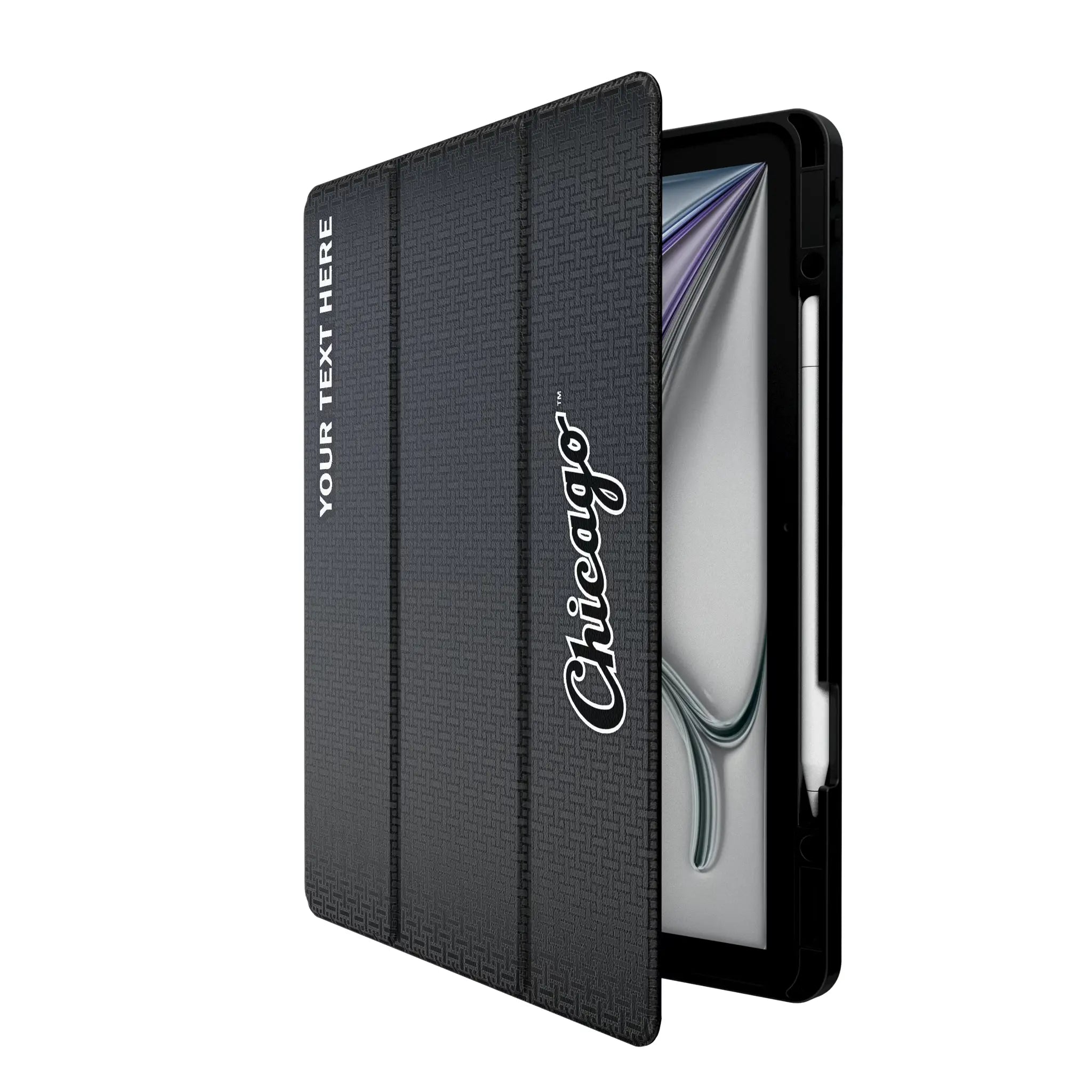 Chicago White Sox Personalized Linen iPad Tablet Case for Apple iPad