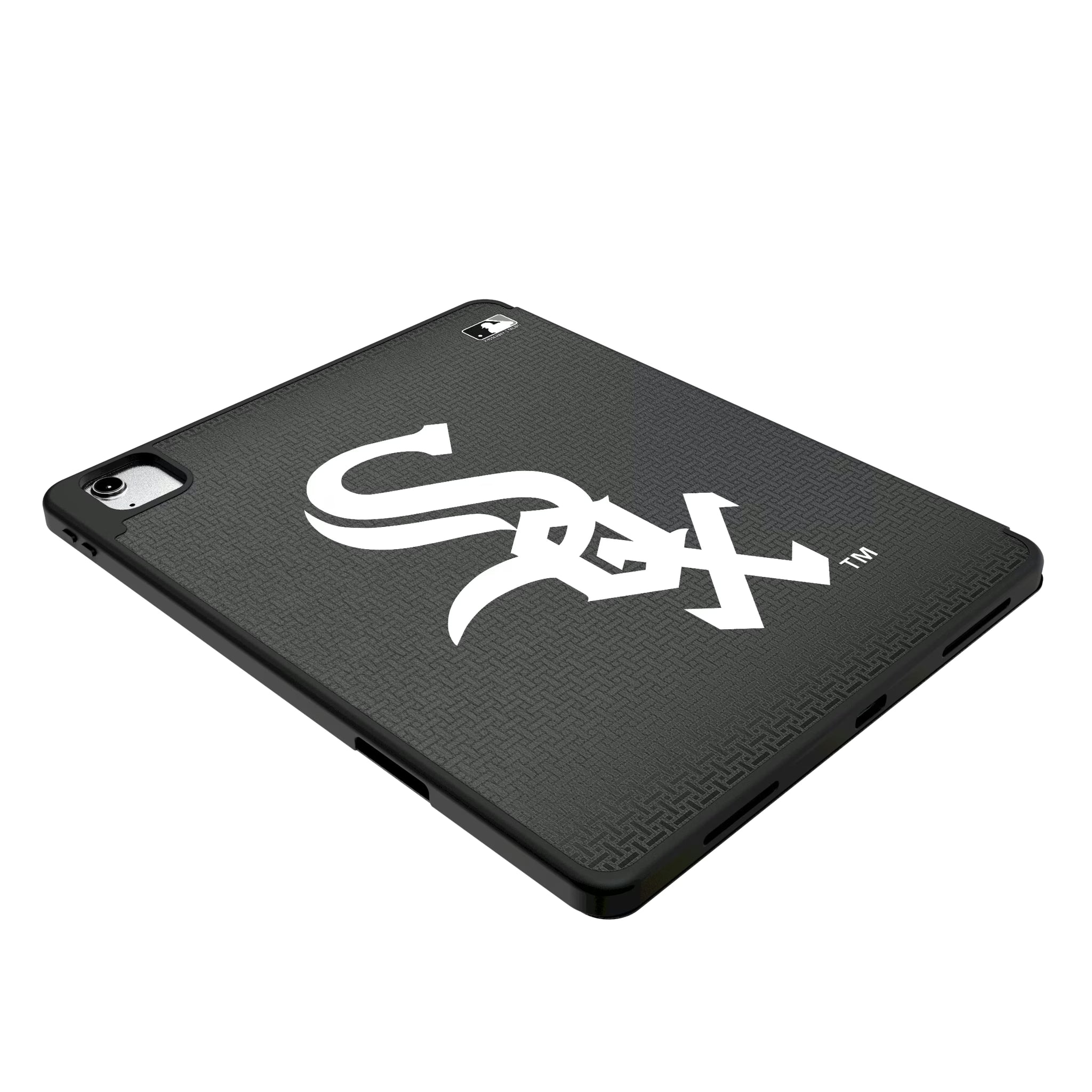 Chicago White Sox Personalized Linen iPad Tablet Case for Apple iPad - Isometric View