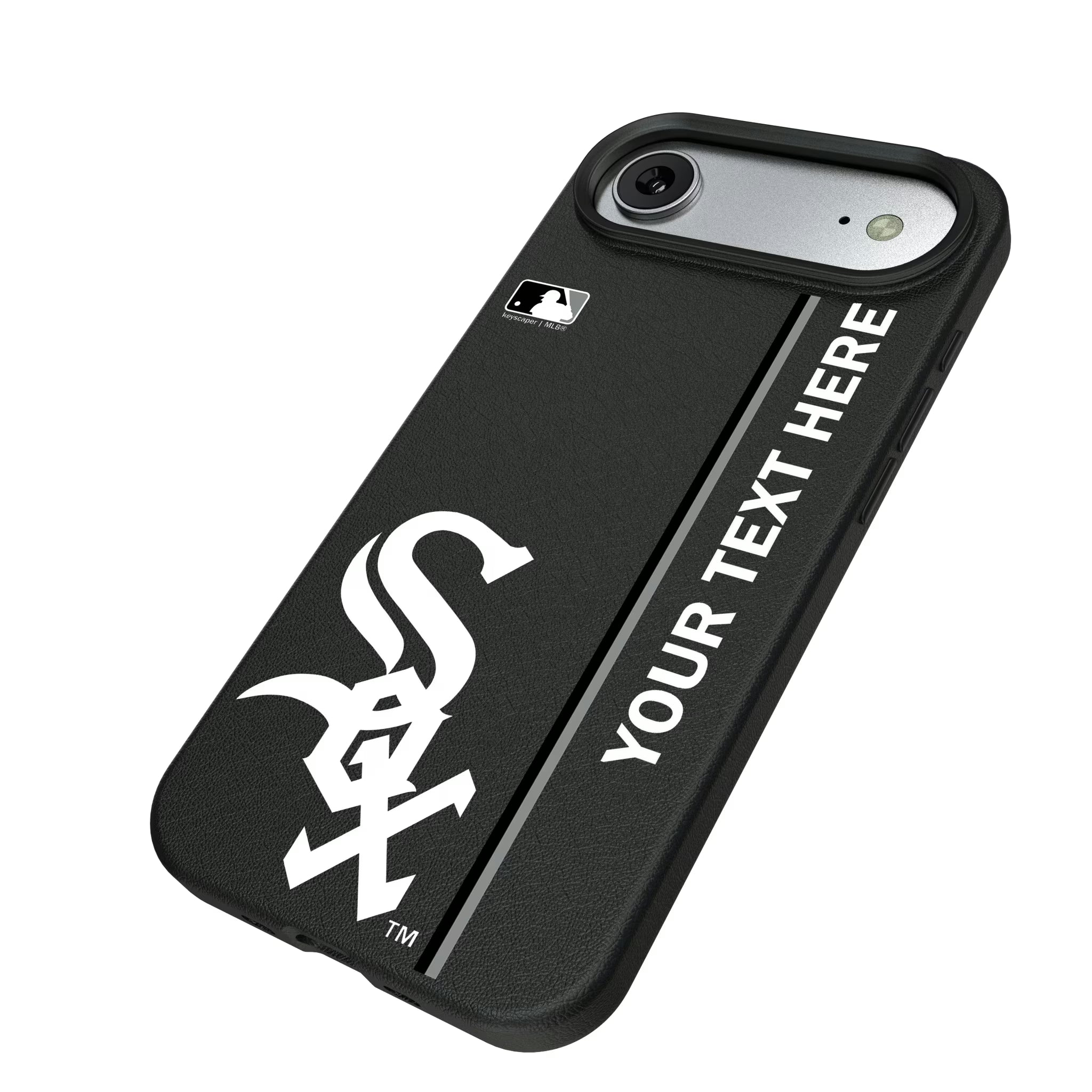 Chicago White Sox Personalized Sidebard iPhone MagSafe Compatible Phone Case for Apple iPhone - Isometric View#Device_iPhone Air