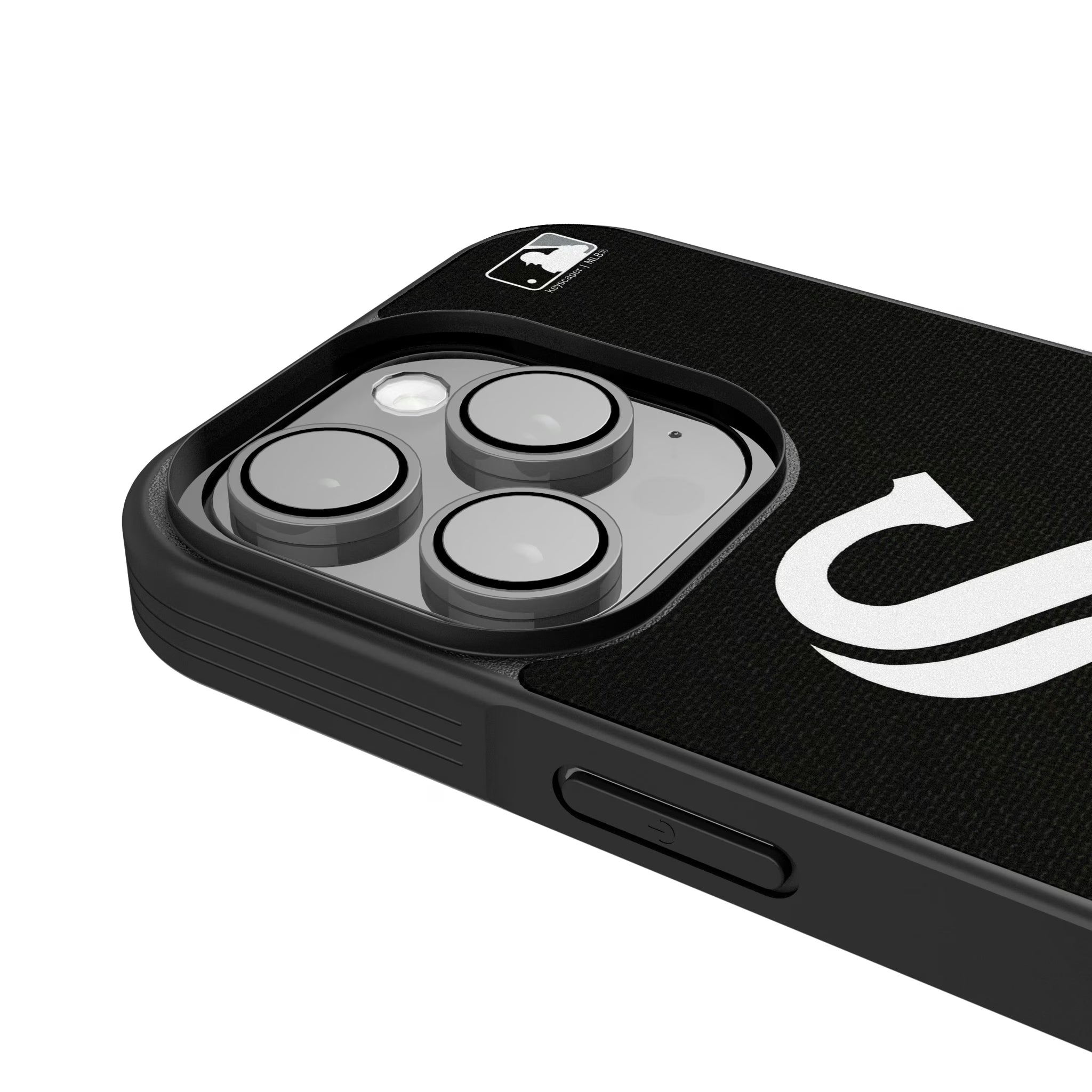 Chicago White Sox Personalized Stripe iPhone Bump Phone Case for Apple iPhone - Detail