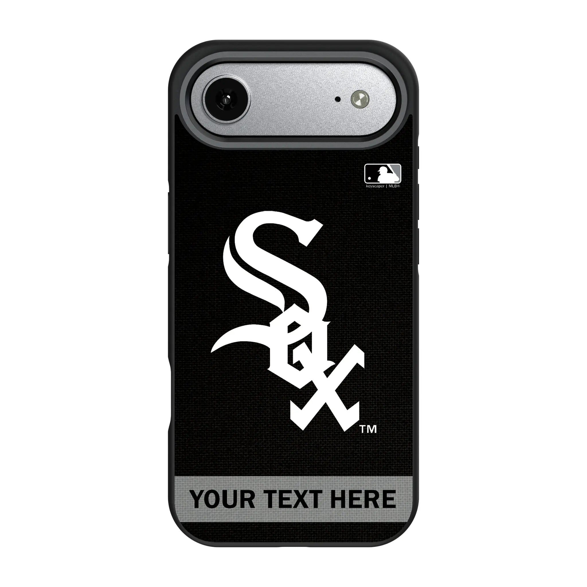 Chicago White Sox Personalized Stripe iPhone Bump Phone Case for Apple iPhone#Device_iPhone Air
