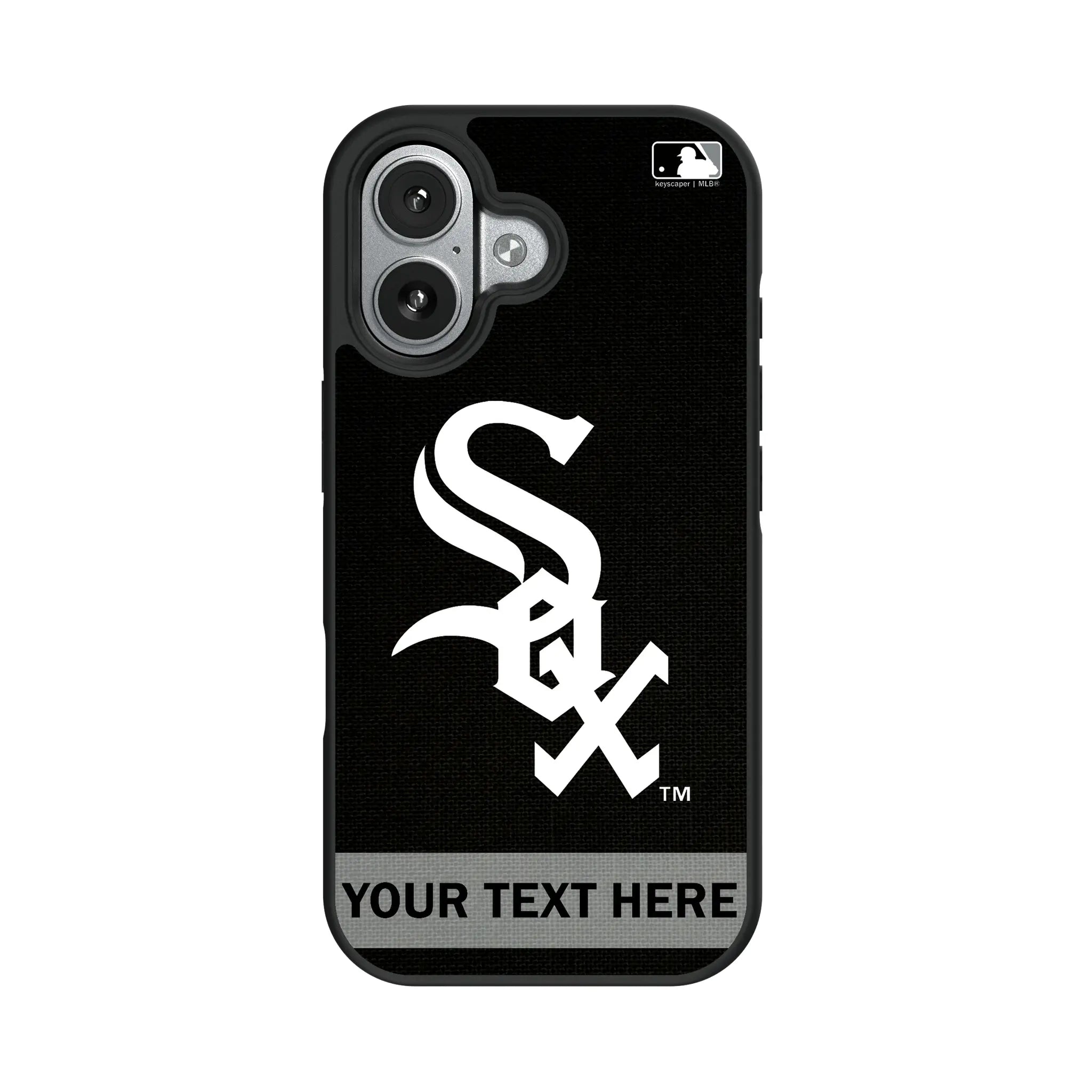 Chicago White Sox Personalized Stripe iPhone Bump Phone Case for Apple iPhone#Device_iPhone 17