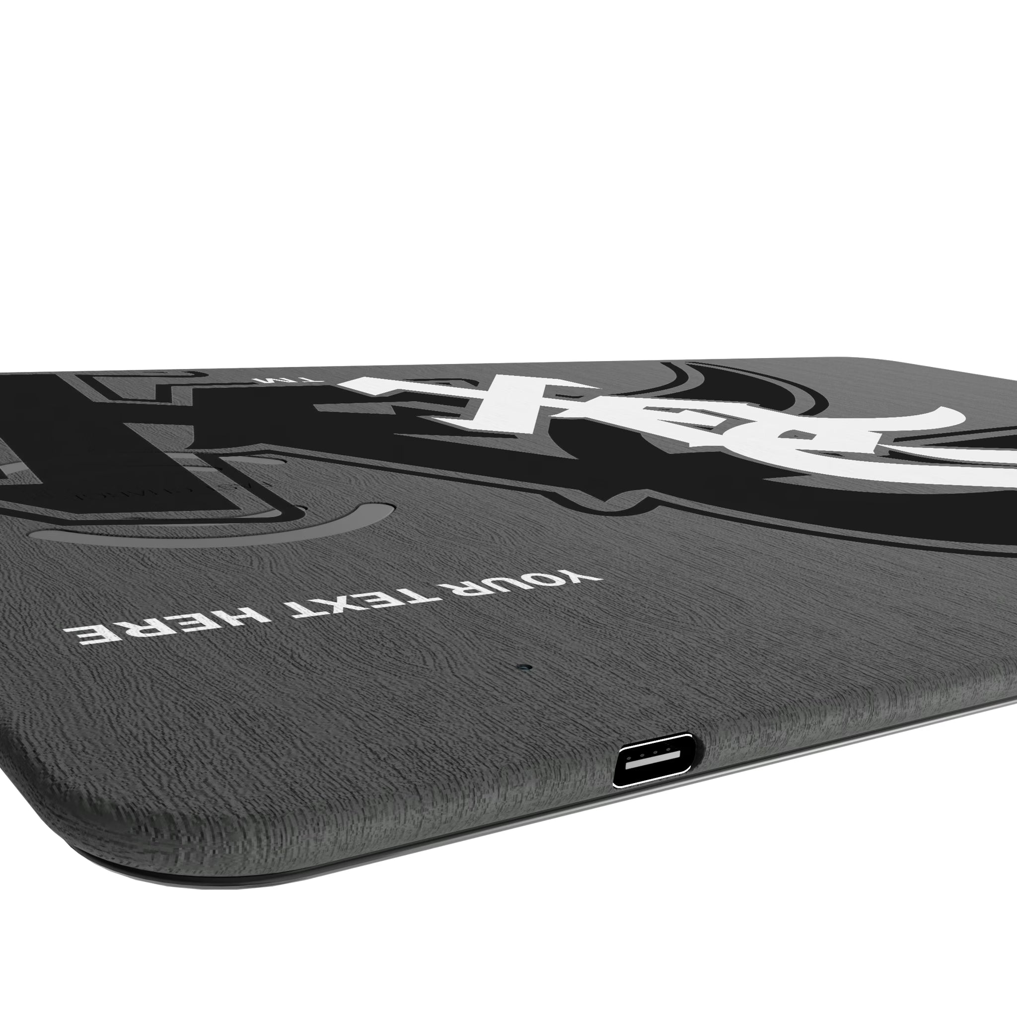 Chicago White Sox Personalized Tilt 15-Watt Wireless Charger and Mouse Pad